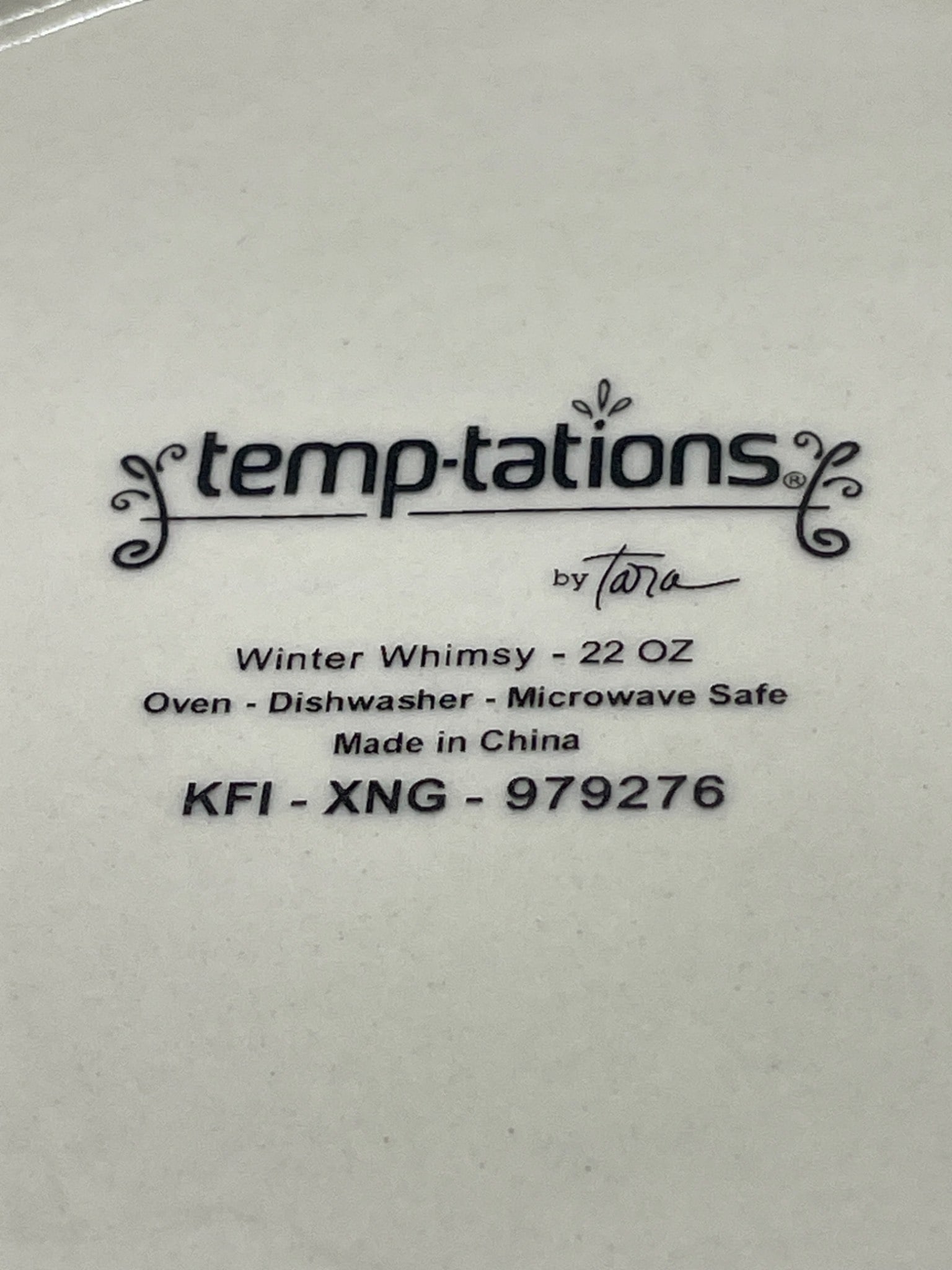 Temp-tations Winter Whimsy 22 oz Mug With Lid, Oven/Dishwasher/Microwave Safe - 5