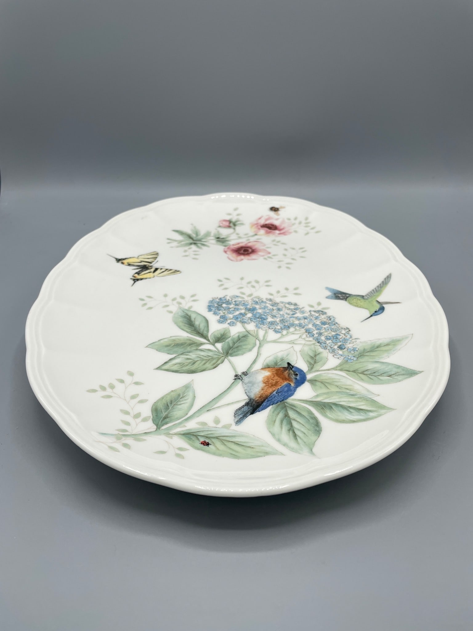 Lenox Butterfly Meadow Flutter Completer Set, 2 Piece, Fine Casual China - 2