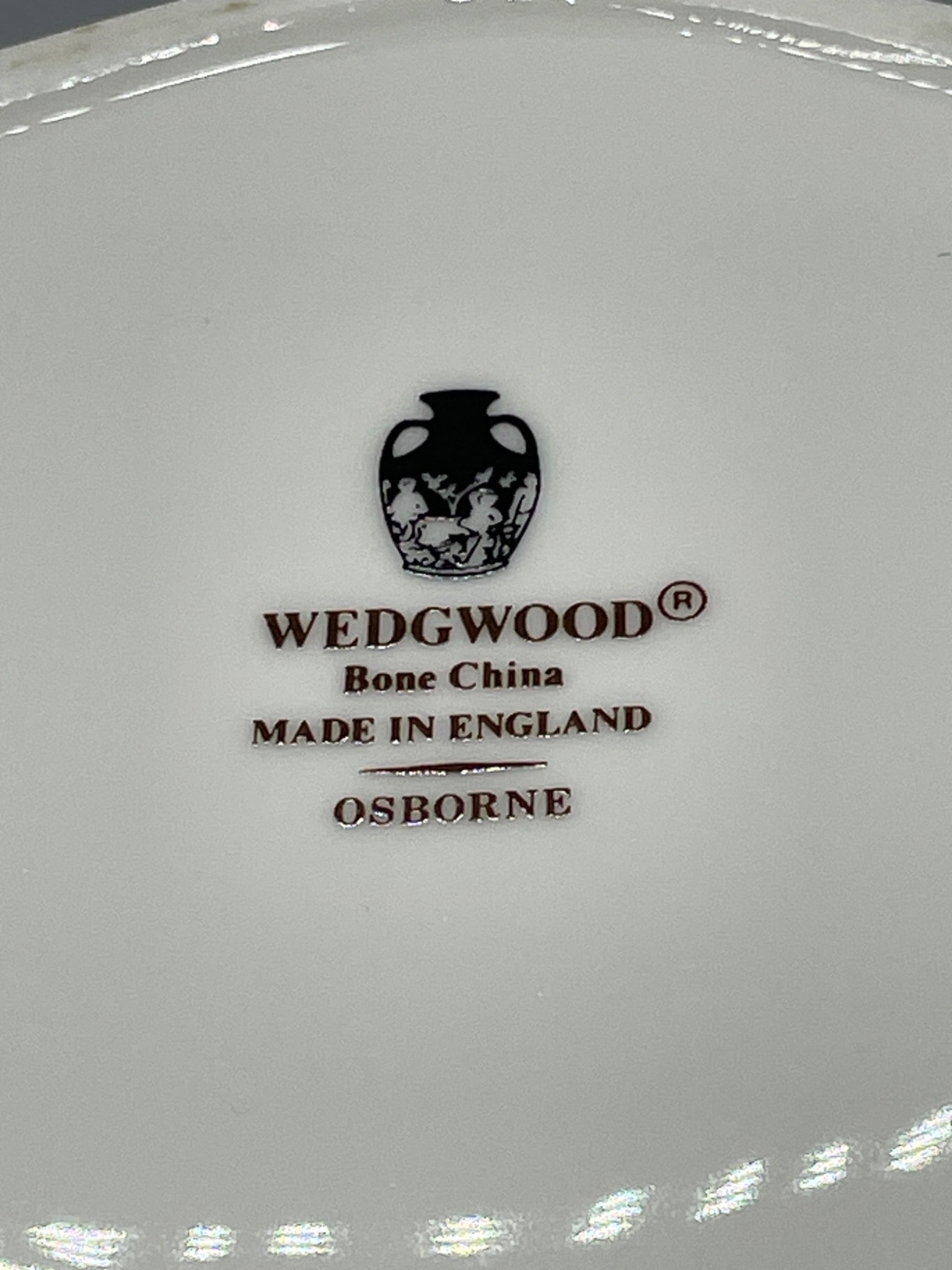 Wedgwood Bone China Osborne Oval Dish Made in England - 4