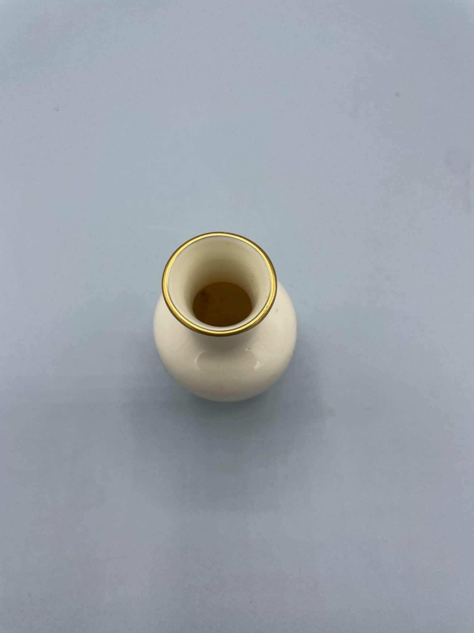 Lenox Autumn Pattern Vase with Gilded Rim, 6 Inches, Made in USA - 3