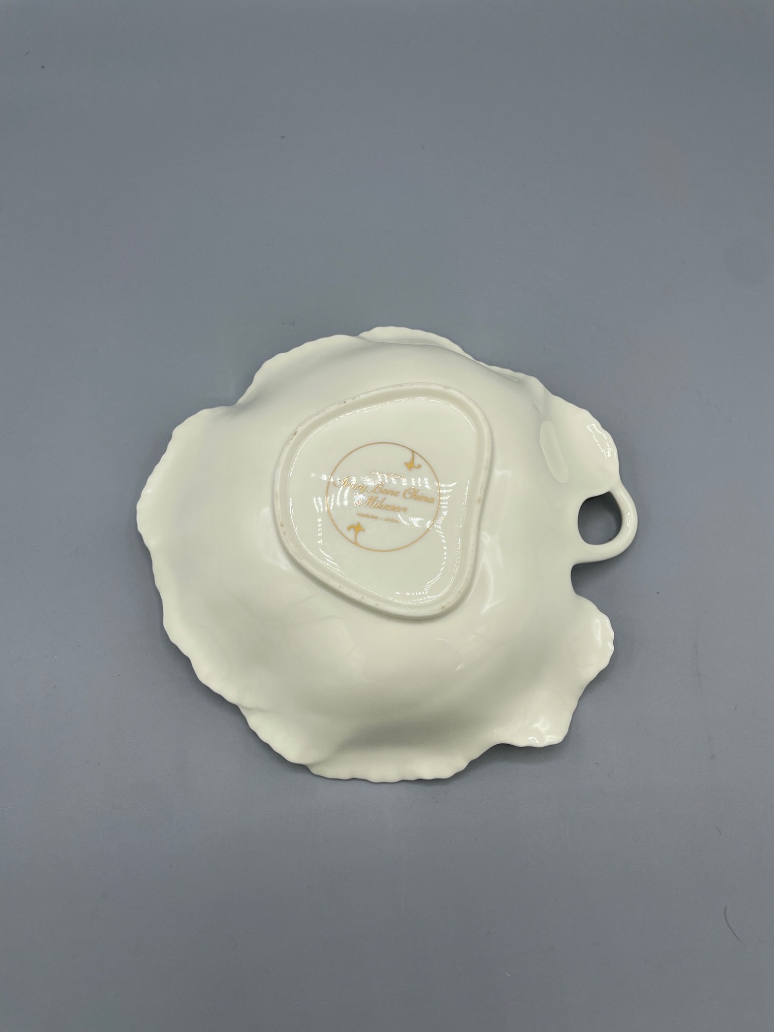 Mikasa Ivory Bone China Bowl, Lila Pattern, Model B2006, Made in Japan - 4