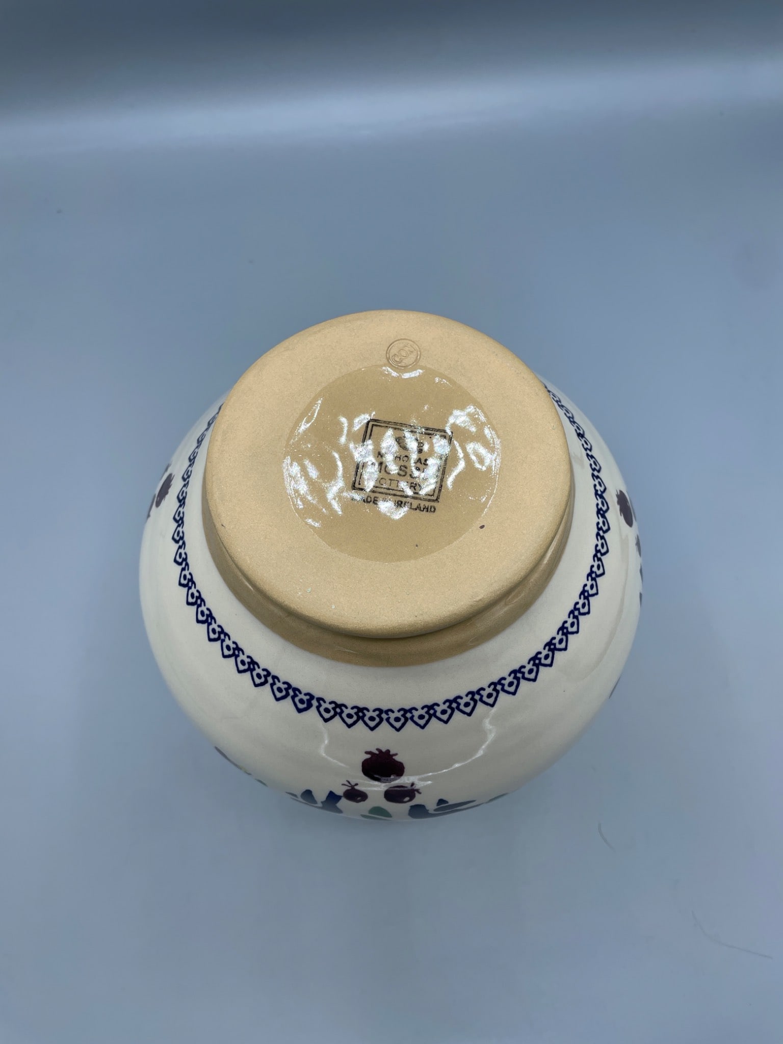 Nicholas Mosse Pottery Irish Handcrafted Jug with Floral Design - 4