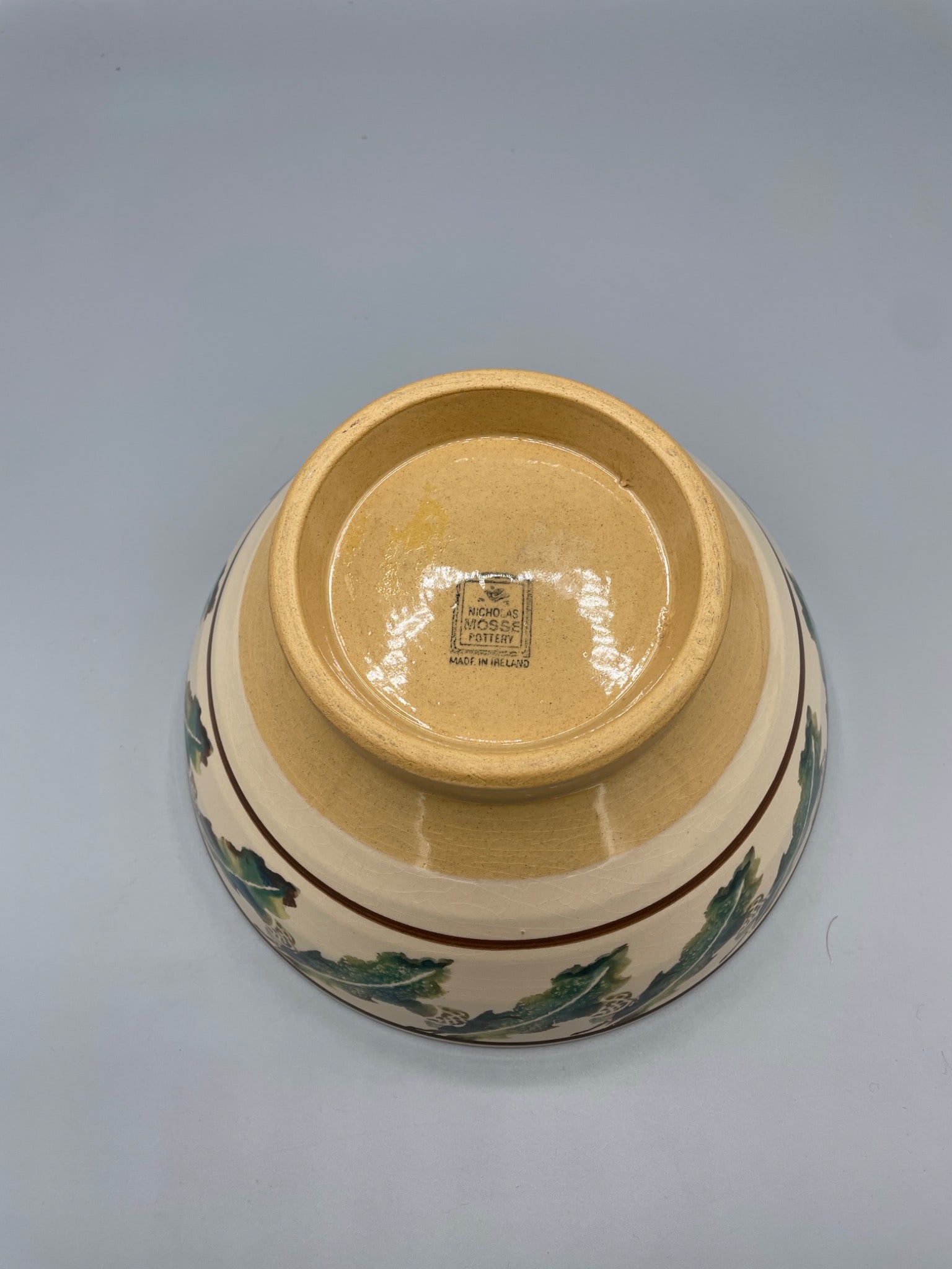 Nicholas Mosse Pottery Handcrafted Large Bowl, Made in Ireland - 4