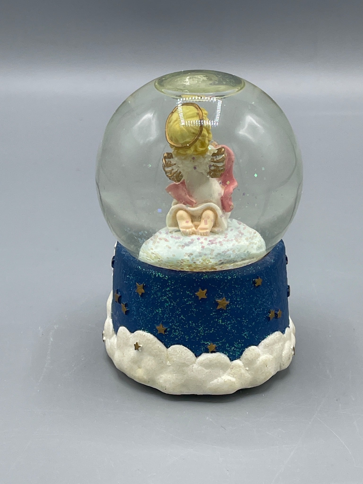 San Francisco Music Box Co. 1999 Angel Snow Globe - 2