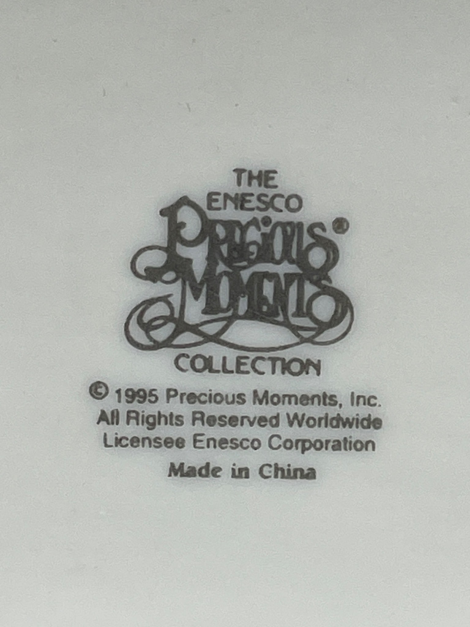 Enesco Precious Moments April Birthstone Trinket Box, 1995 - 6