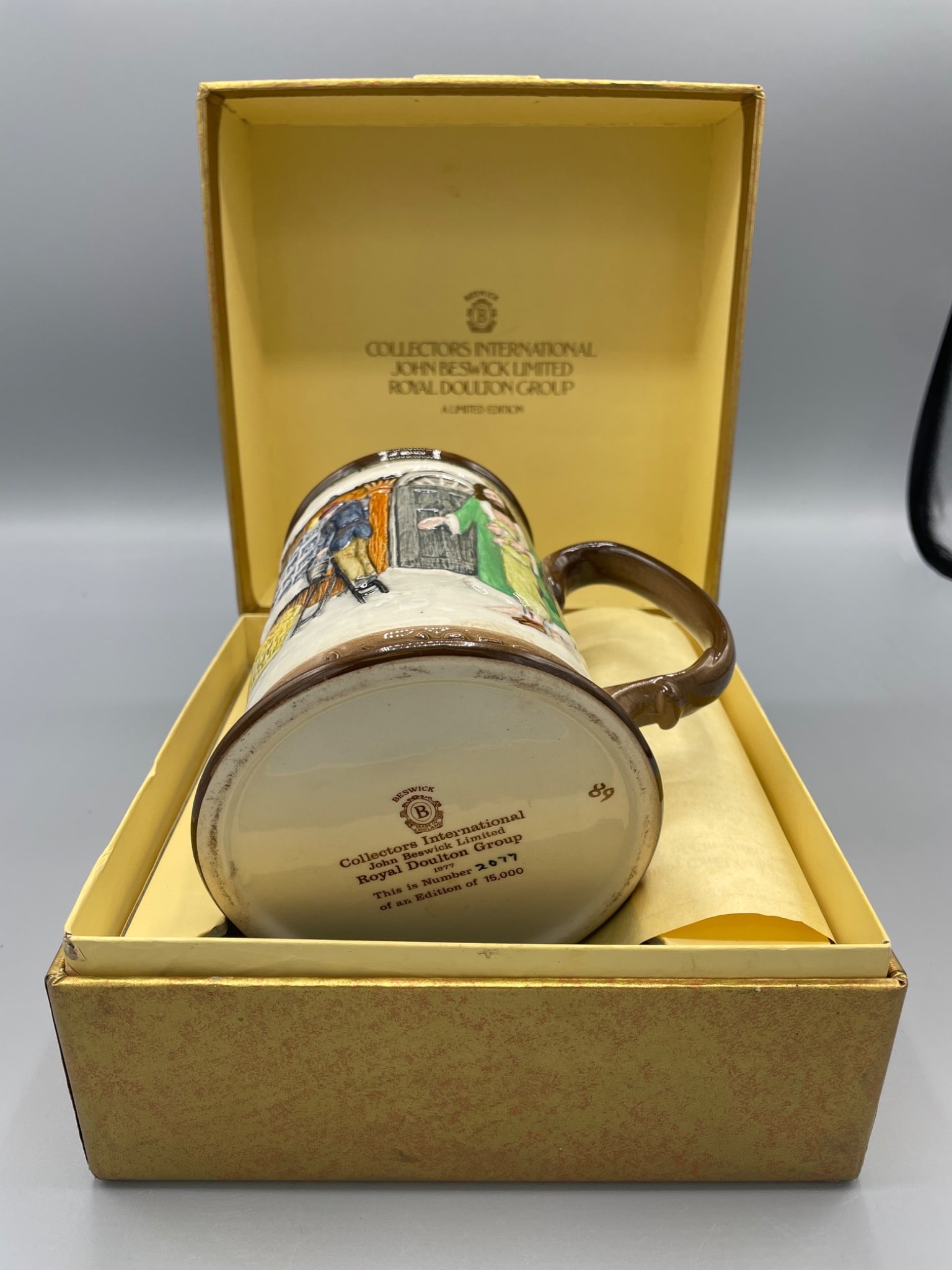 1977 Collectors International John Beswick Royal Doulton Group Mug, Limited Edition - 2