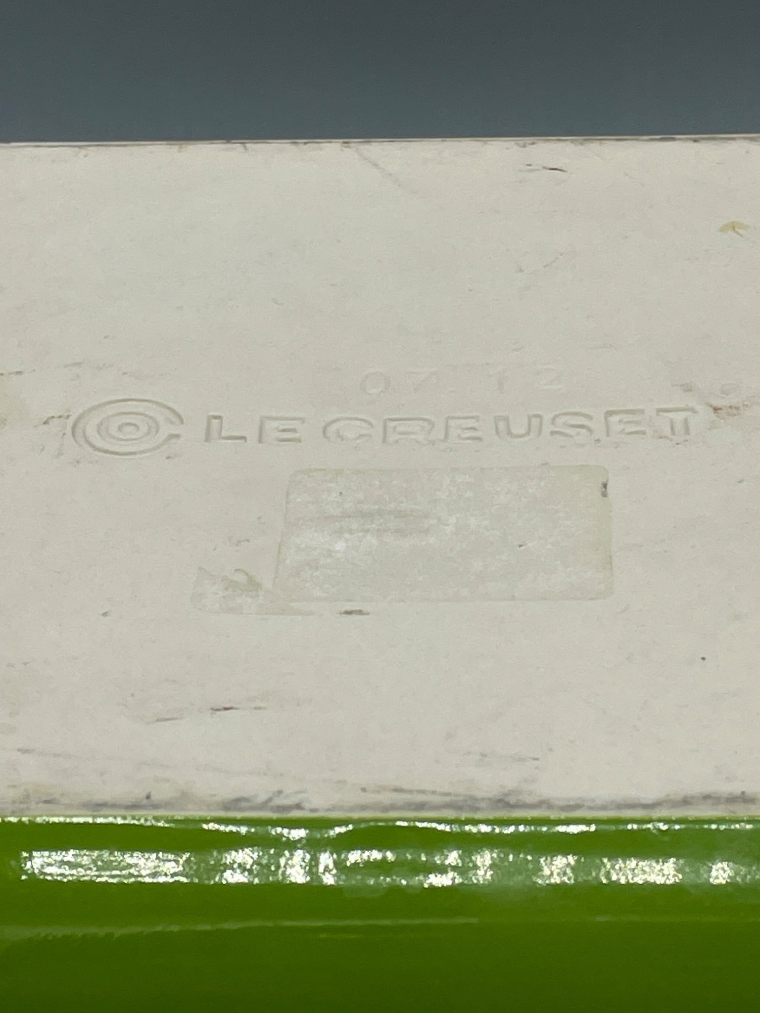 Le Creuset Lime Green Square Stoneware Covered Baker 9x9 Inch - 6