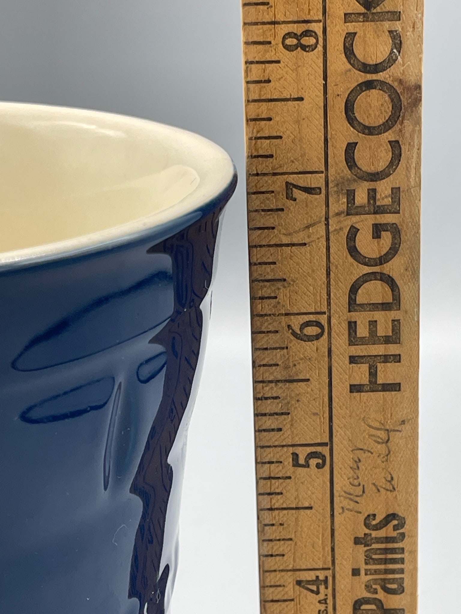 Le Creuset 1.5 Qt / 1.4 L Stoneware Utensil Crock in Blue - 6