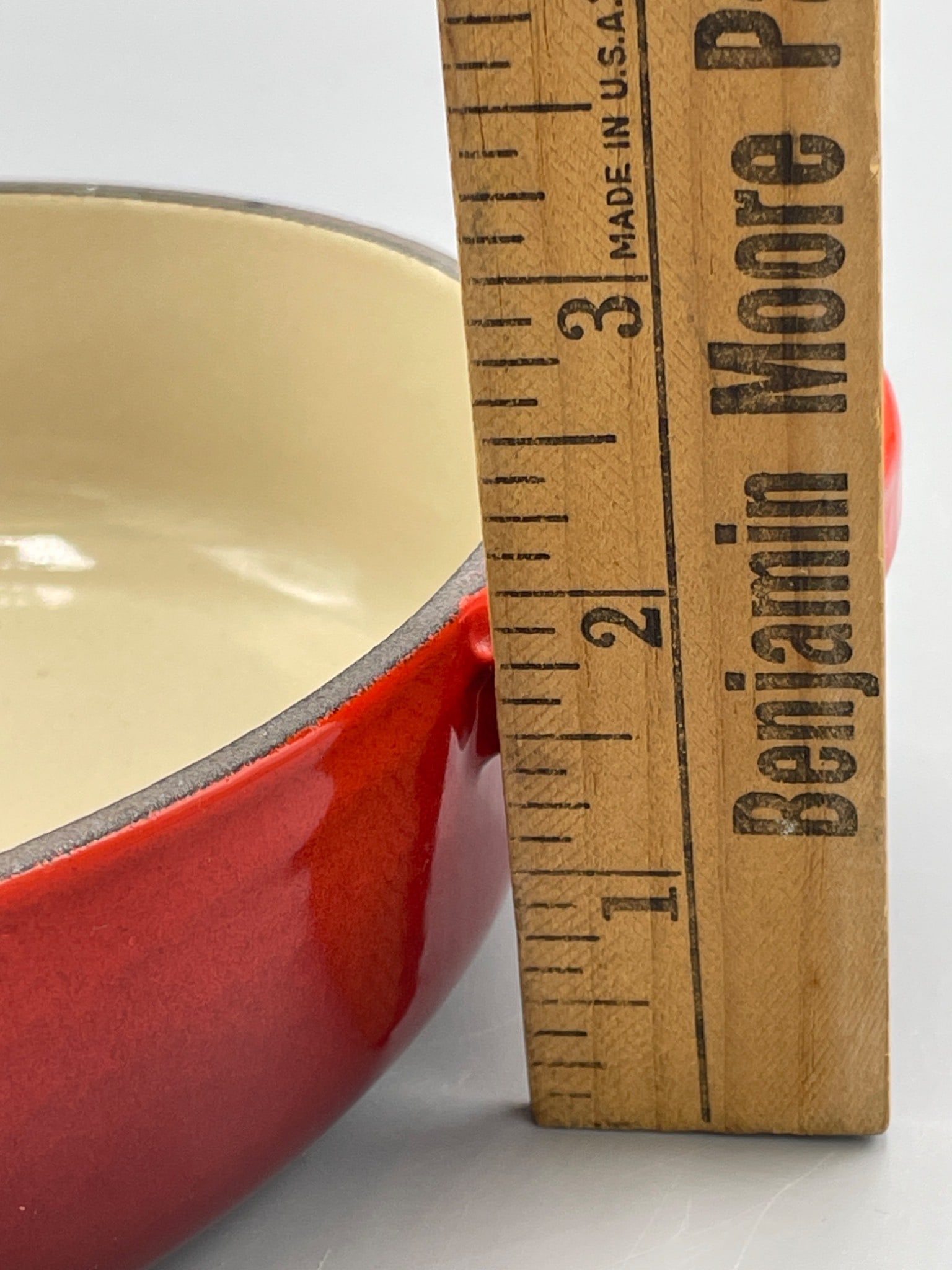 Le Creuset Red Heart-Shaped Cast Iron Enameled Baking Dish With Handles - 6