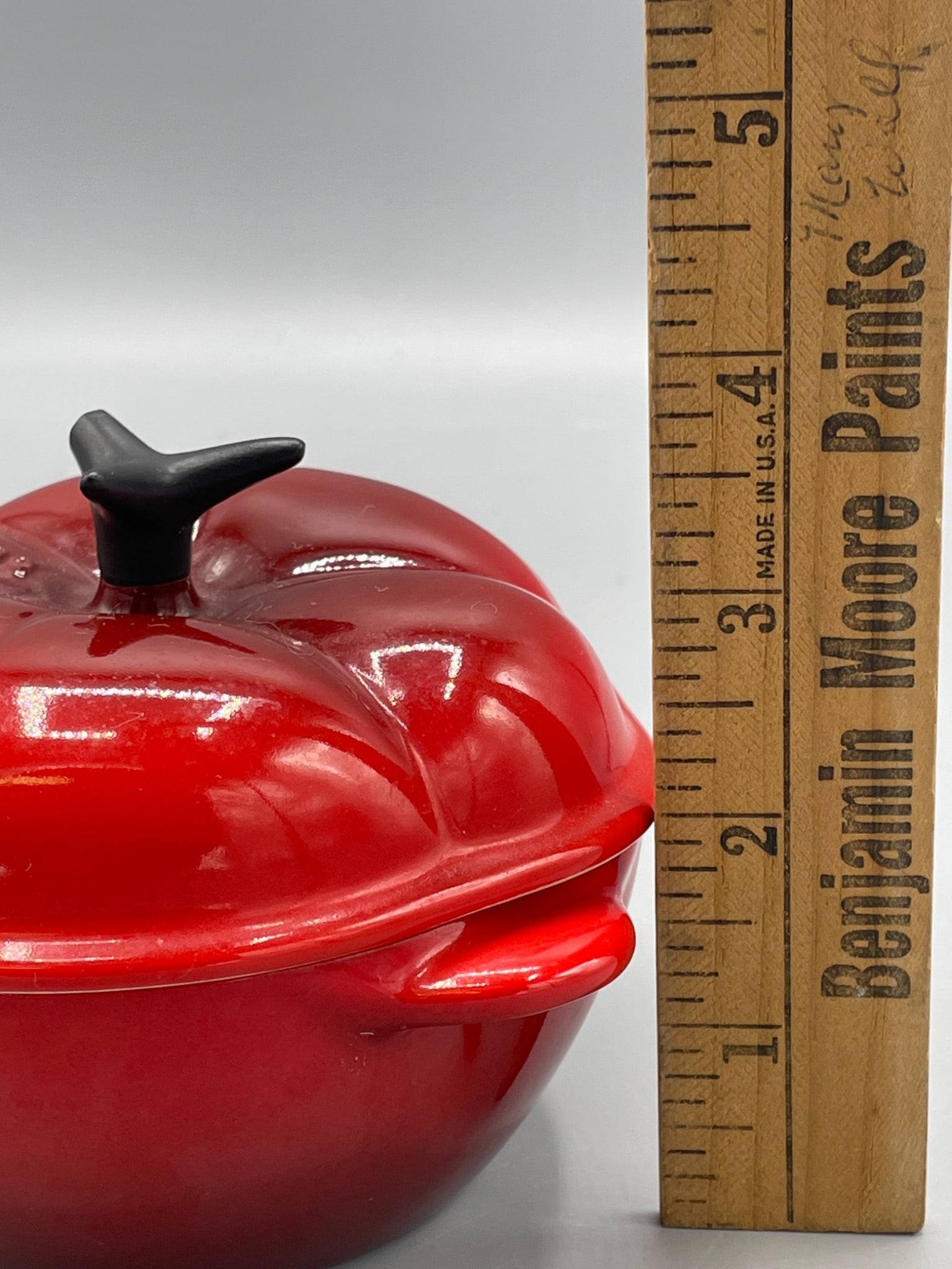Le Creuset Tomato-Shaped Casserole Dish, Red, Model 0105 - 6