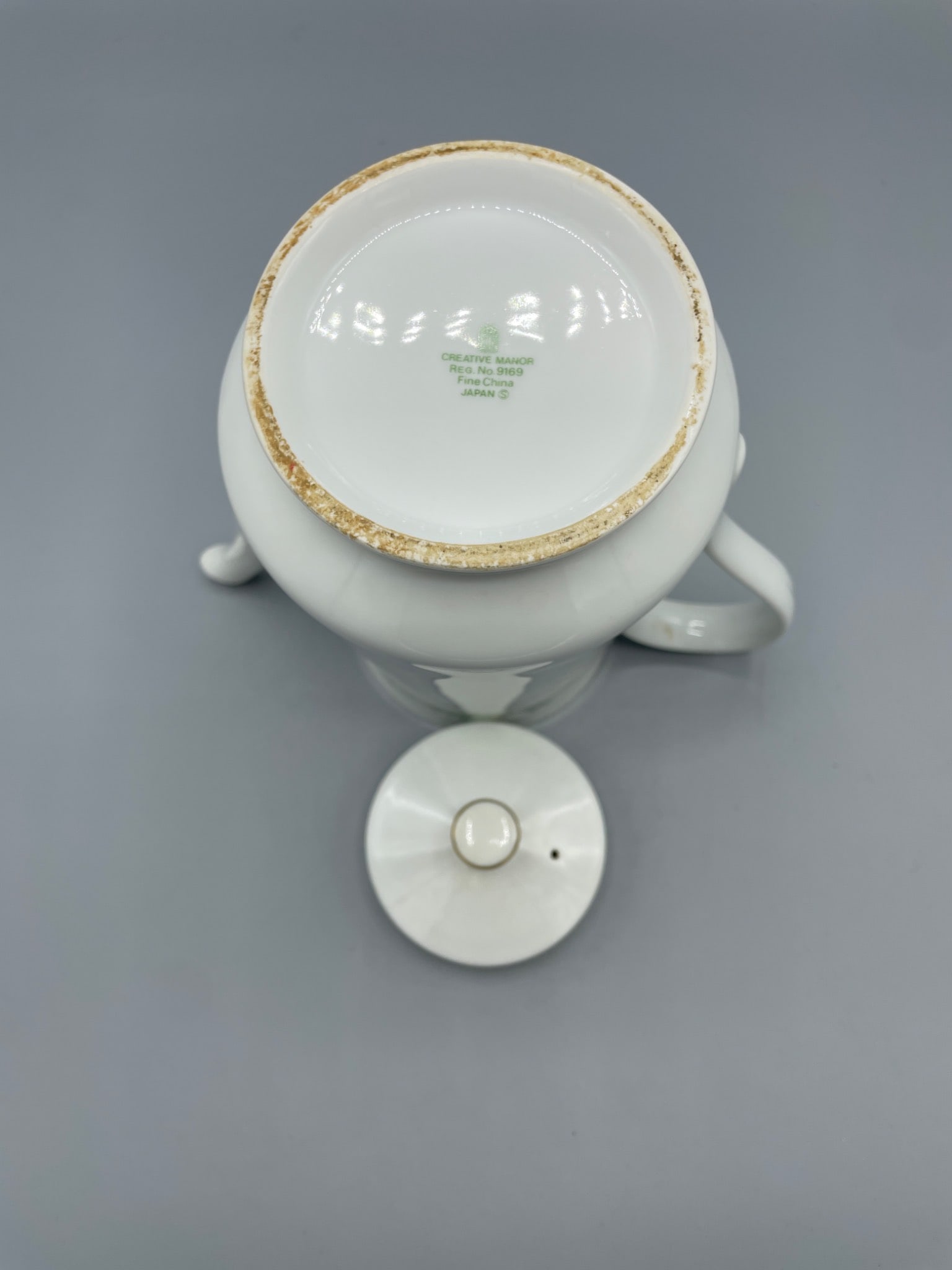 Creative Manor Fine China Coffee Pot, REG. No. 9169, Made in Japan - 4