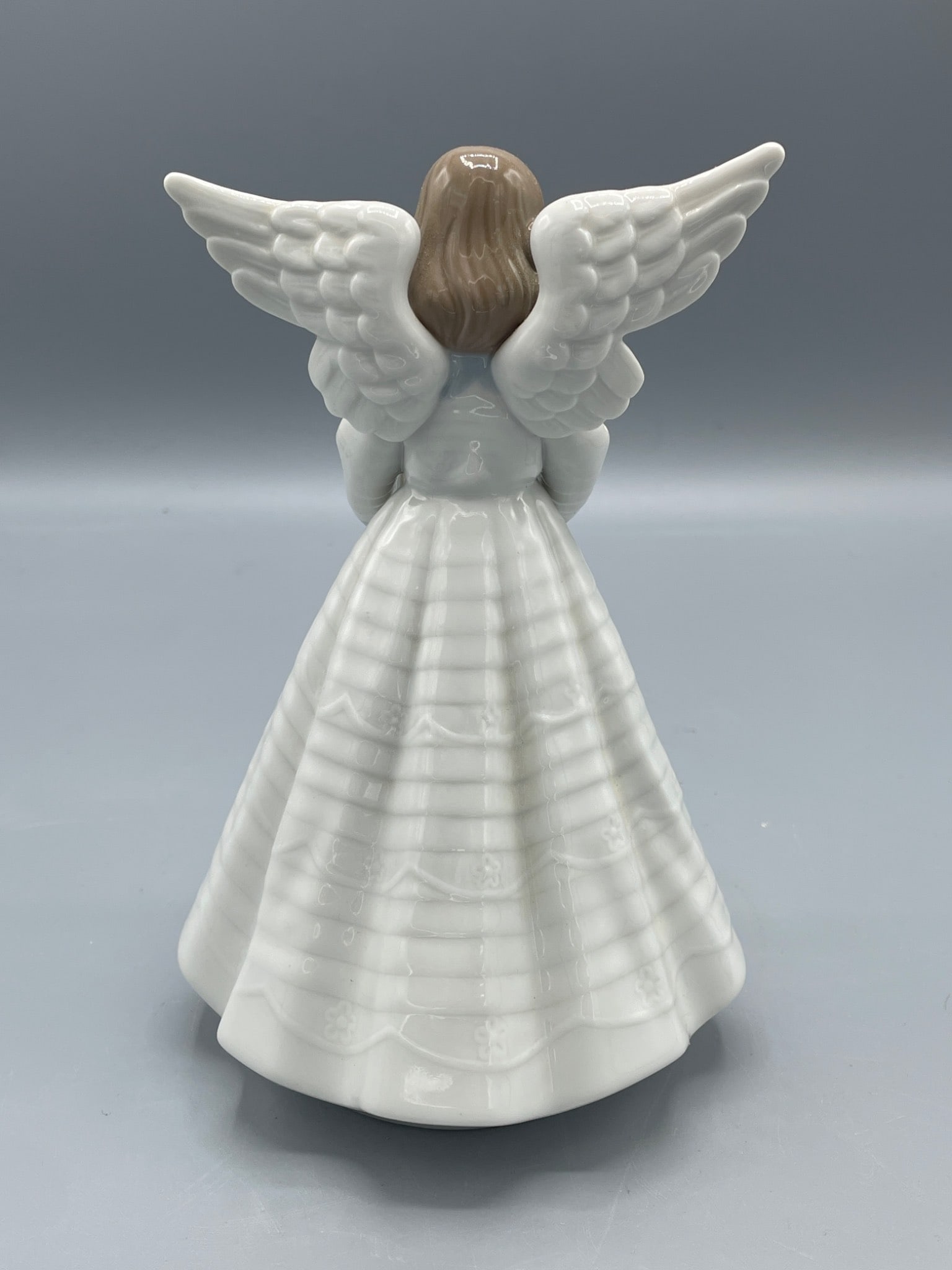 LladrÃ³ Porcelain Angel Figurine With Cymbals, Model 01484, 1991 - 2