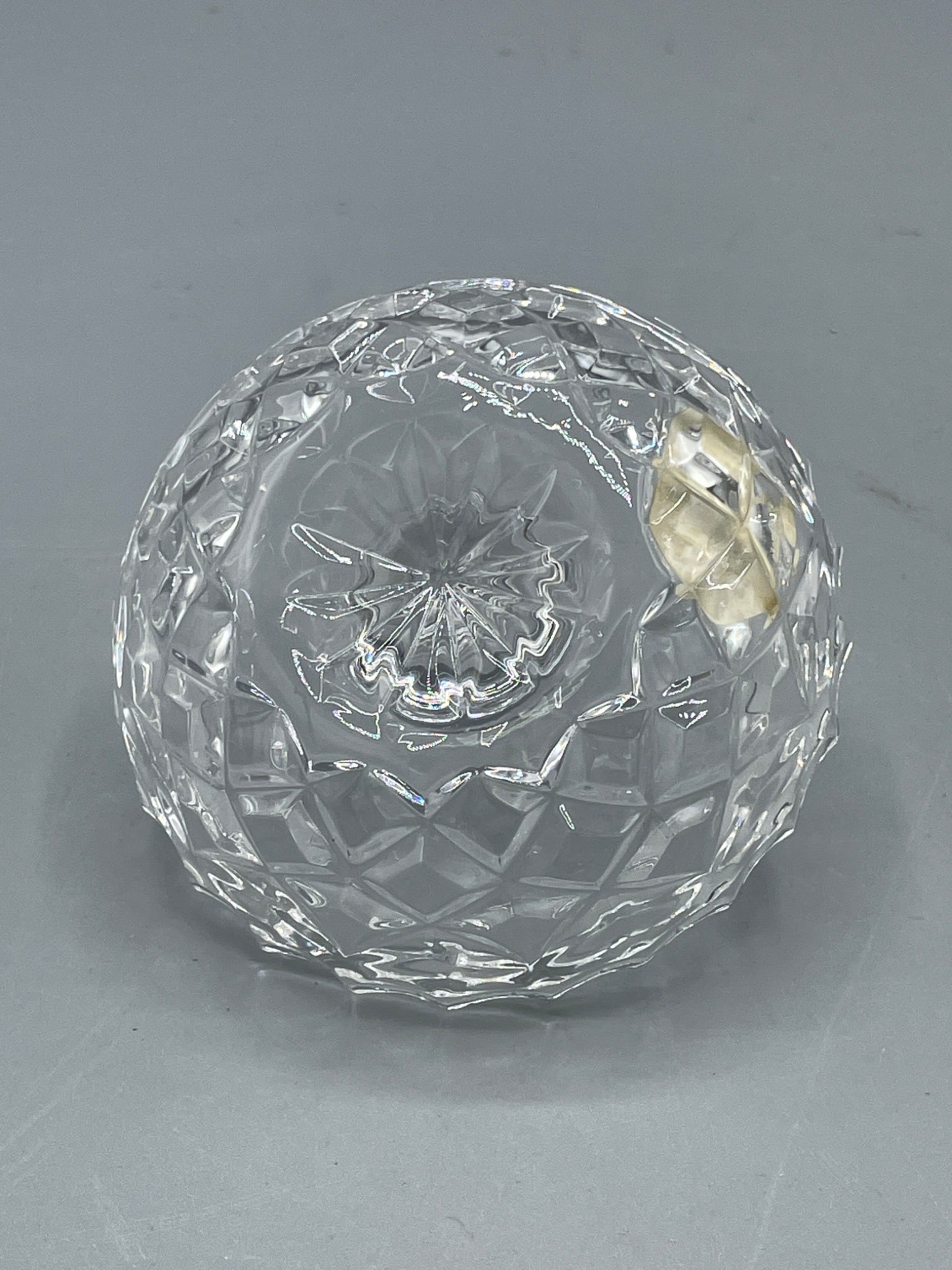 Gorham Full Lead Crystal Ring Holder, Made in West Germany - 3