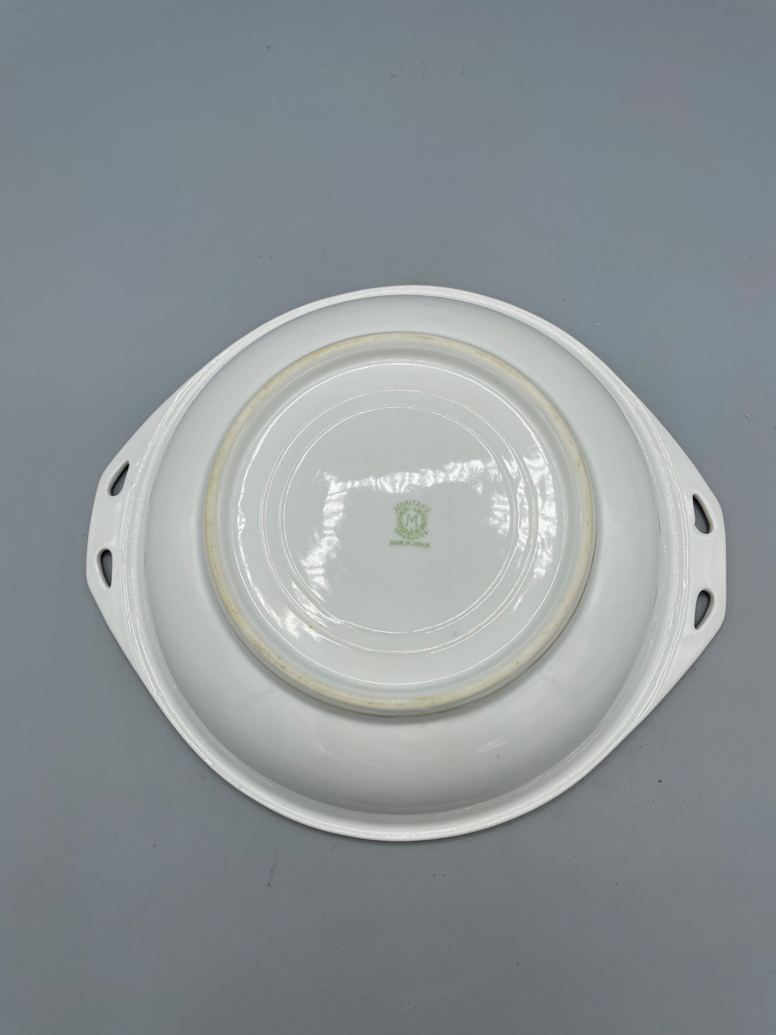 Noritake Hand Painted Bowl with Floral Design and Gold Accents - 4