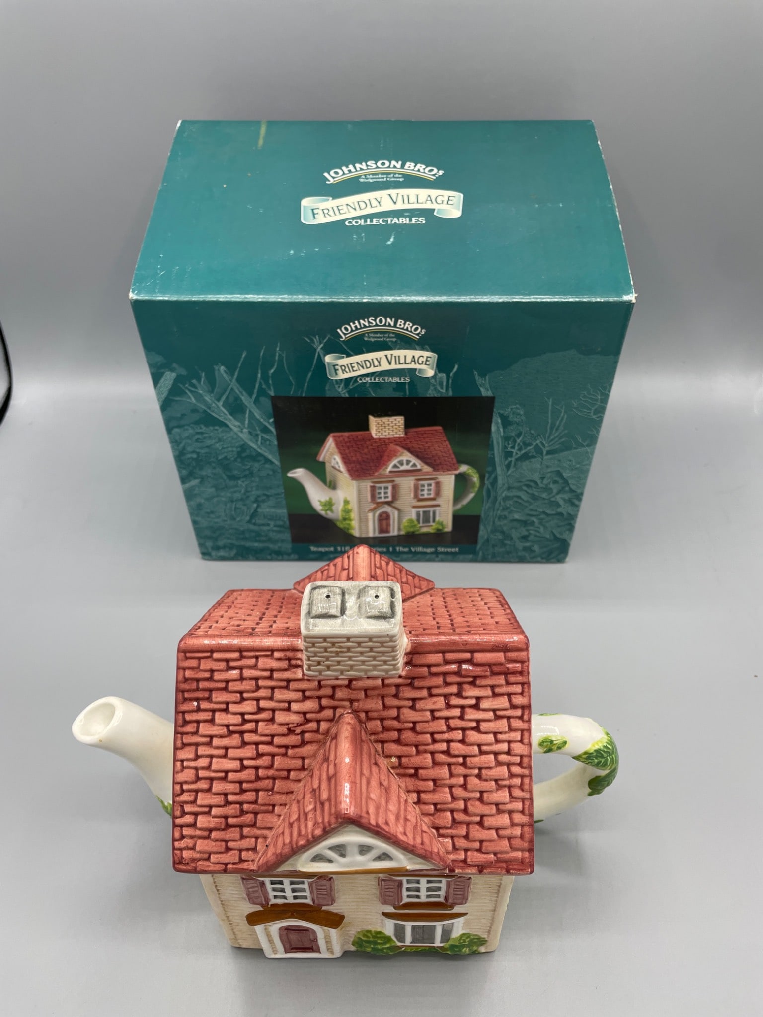 Johnson Bros The Friendly Village Series 1 Teapot No. 6657 - 7