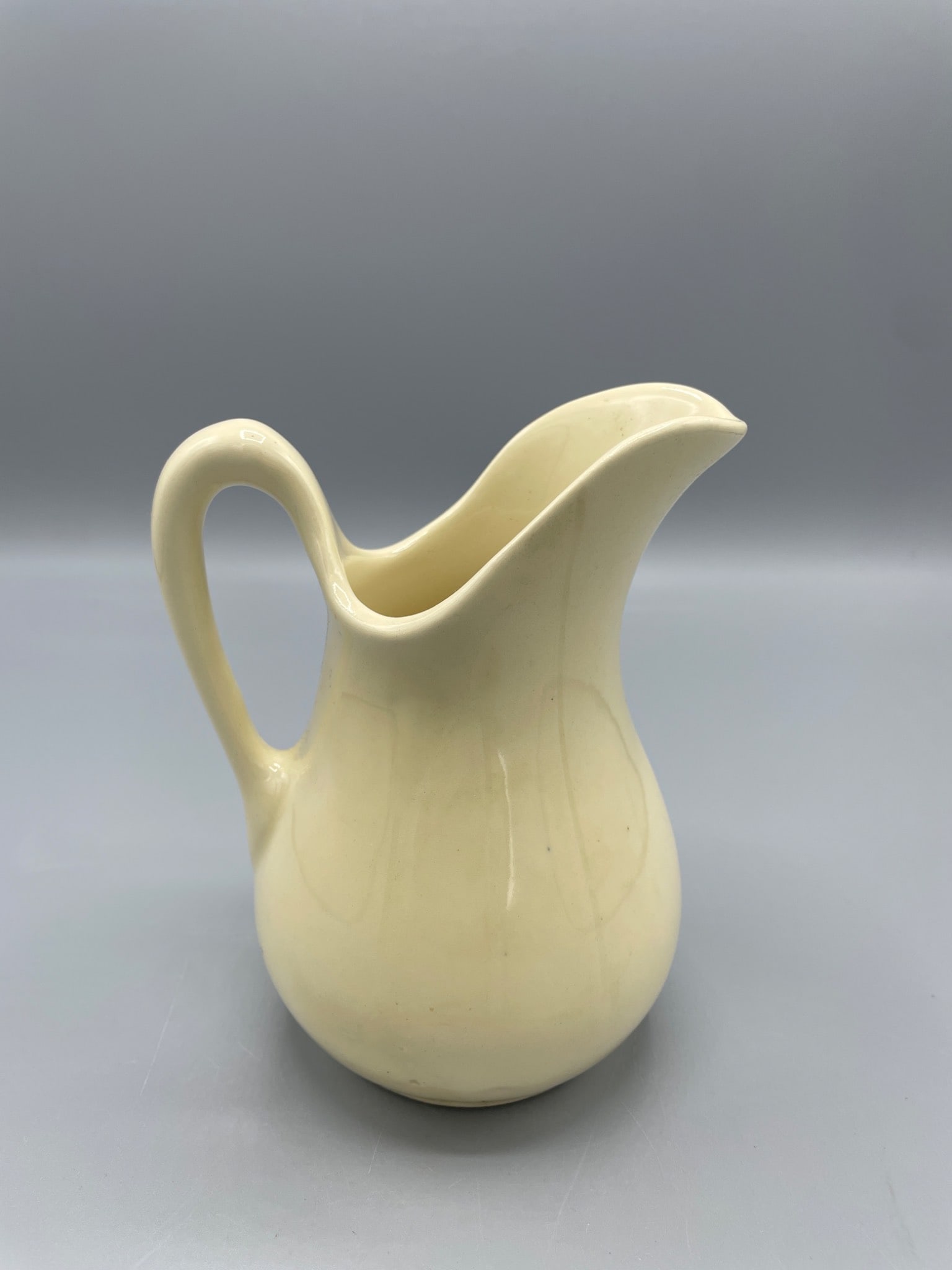 Alpine Pottery Ceramic Pitcher, Roseville, Ohio, Year 2000 - 2