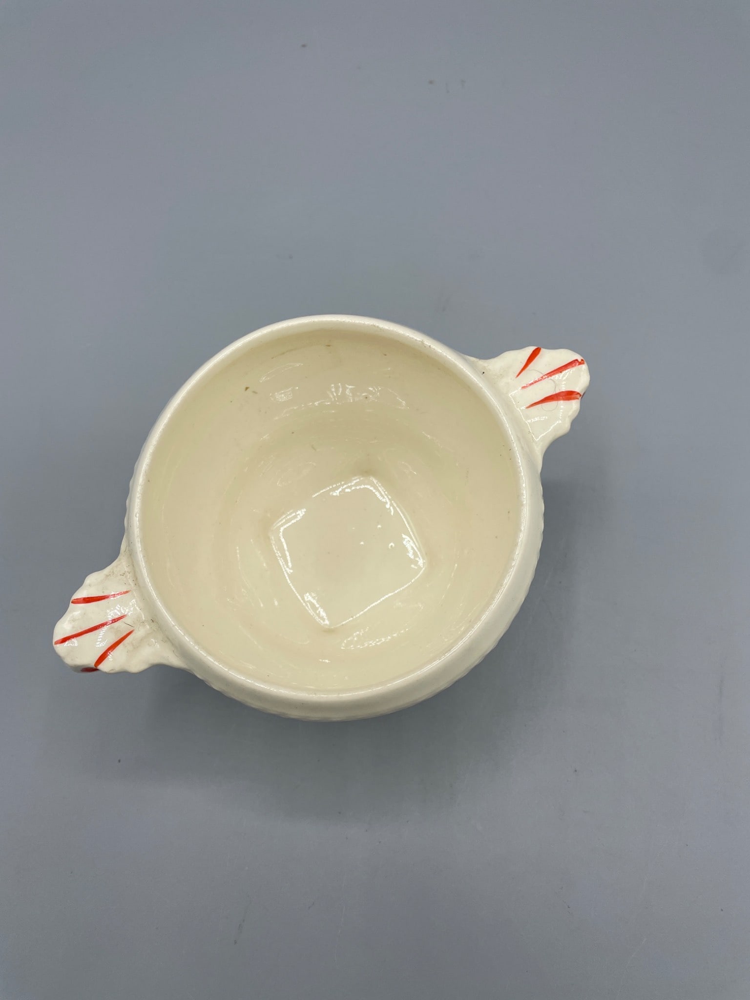 Crown Potteries Co. Double-Handled Footed Bowl, Circa 1947 - 3