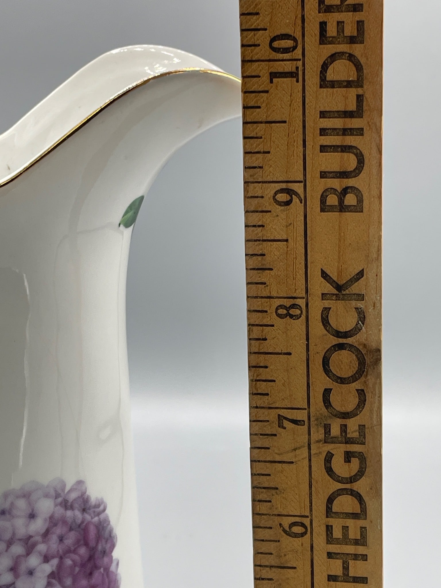 Formalities by Baum Bros Sharon's Flowers Collection Pitcher, 10 Inches Tall - 6