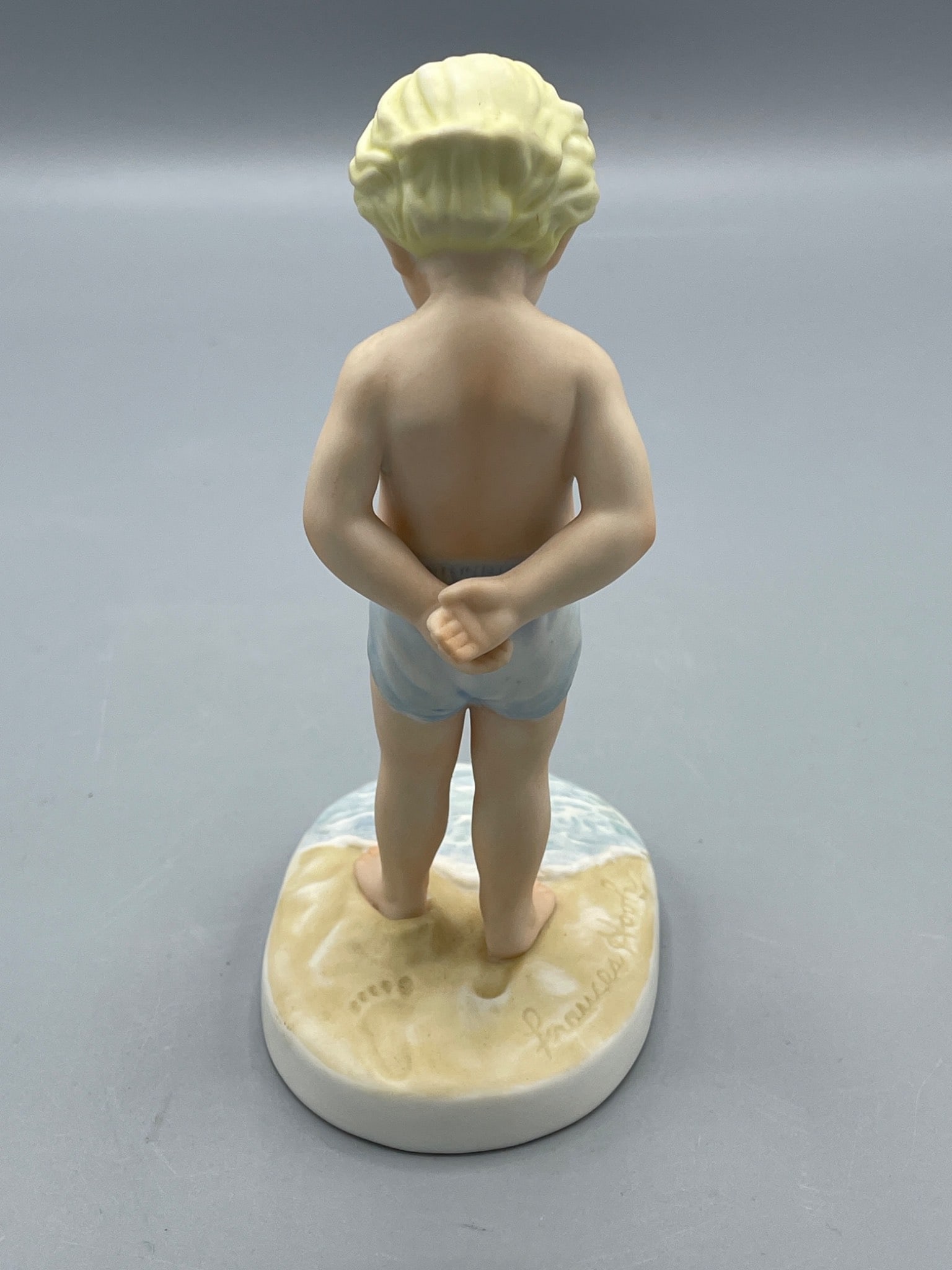1980 Ceramic Figurine 'The Sea and Me' by Frances Hook for Roman Inc. - 2