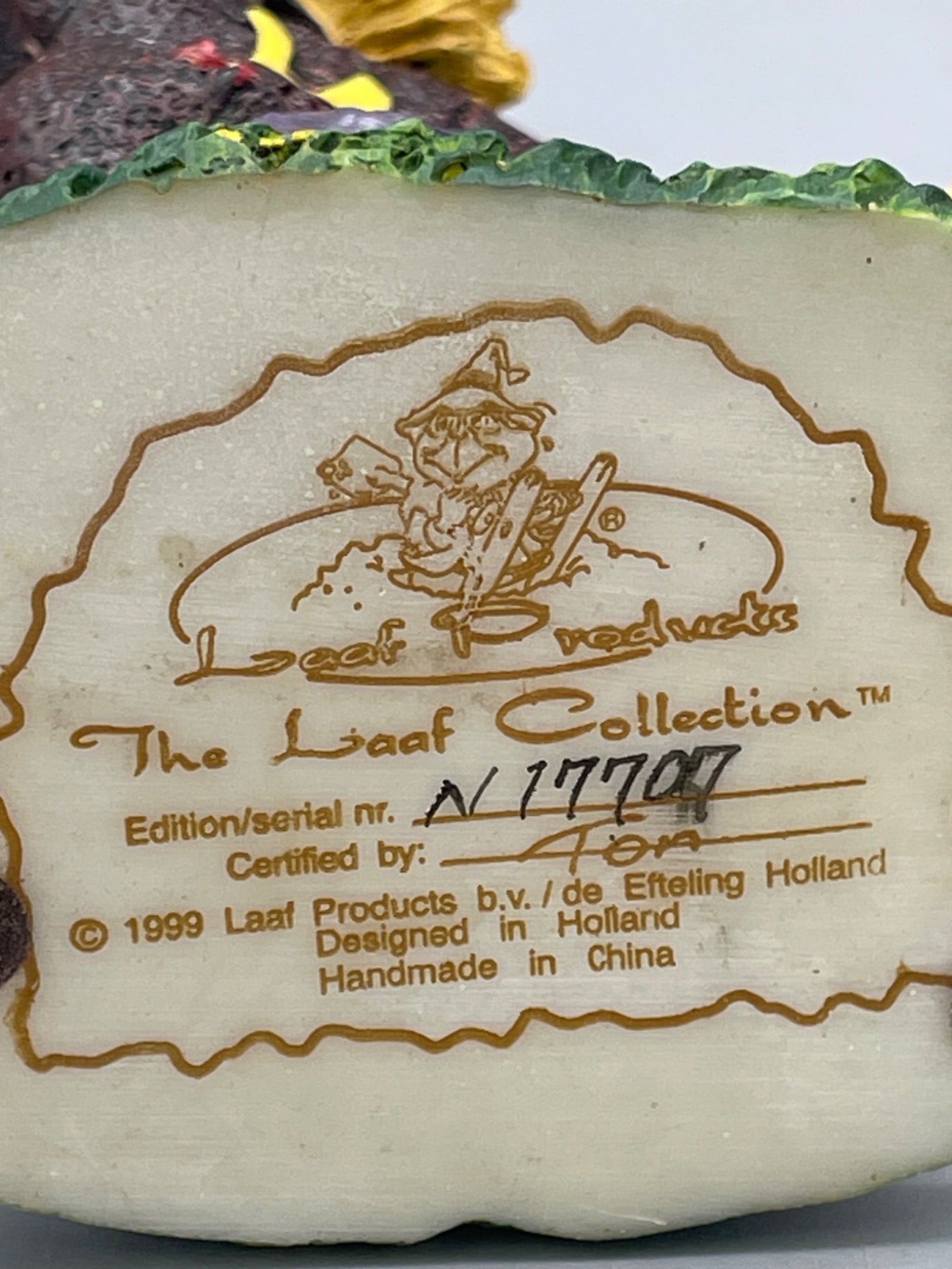 Leaf Products Laaf Collection Handcrafted Figurine, 1999, Model A17707 - 5