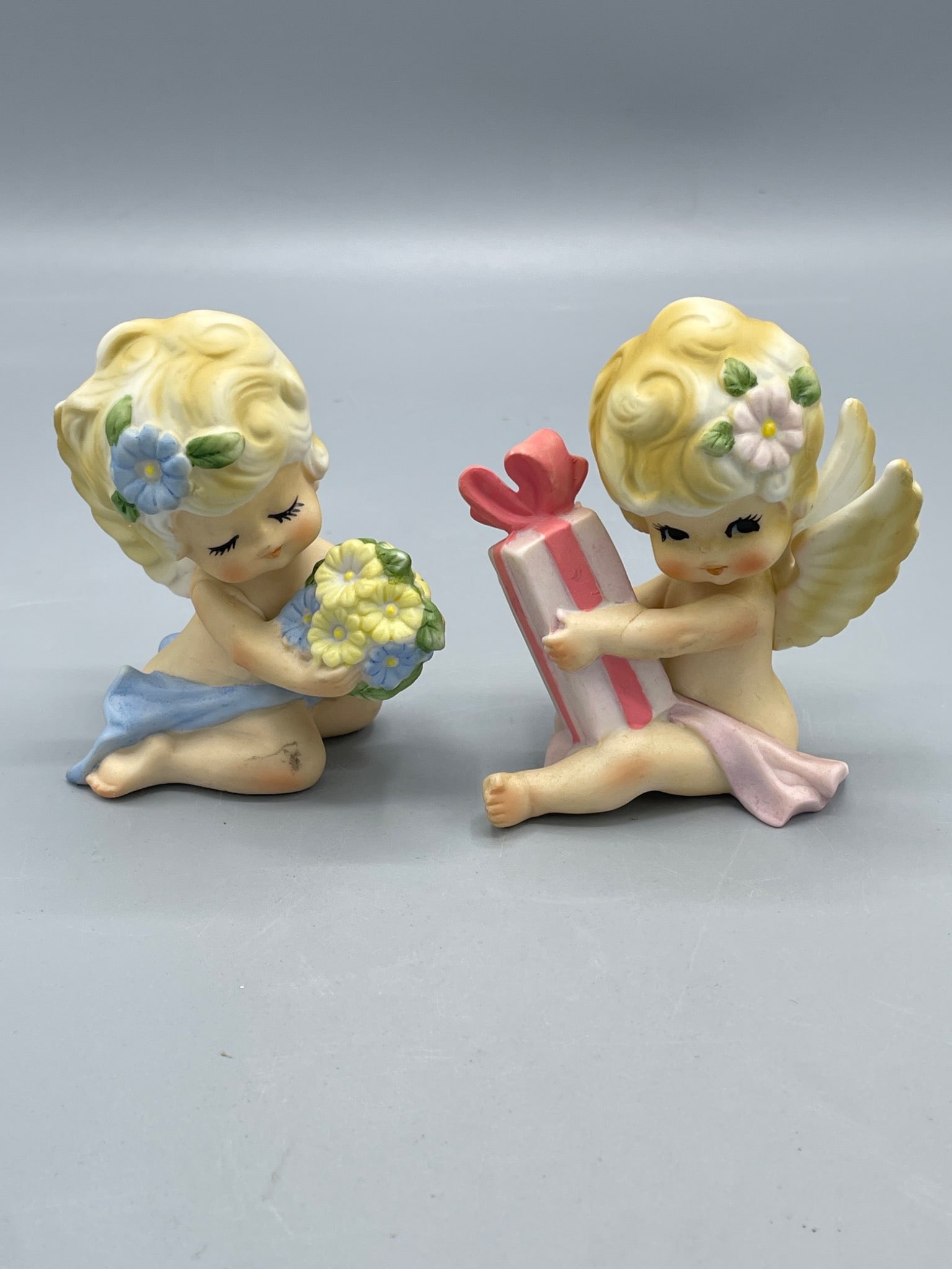 Fine Quality Lego Japan Cherub Figurines with Original Labels (1 of 7)