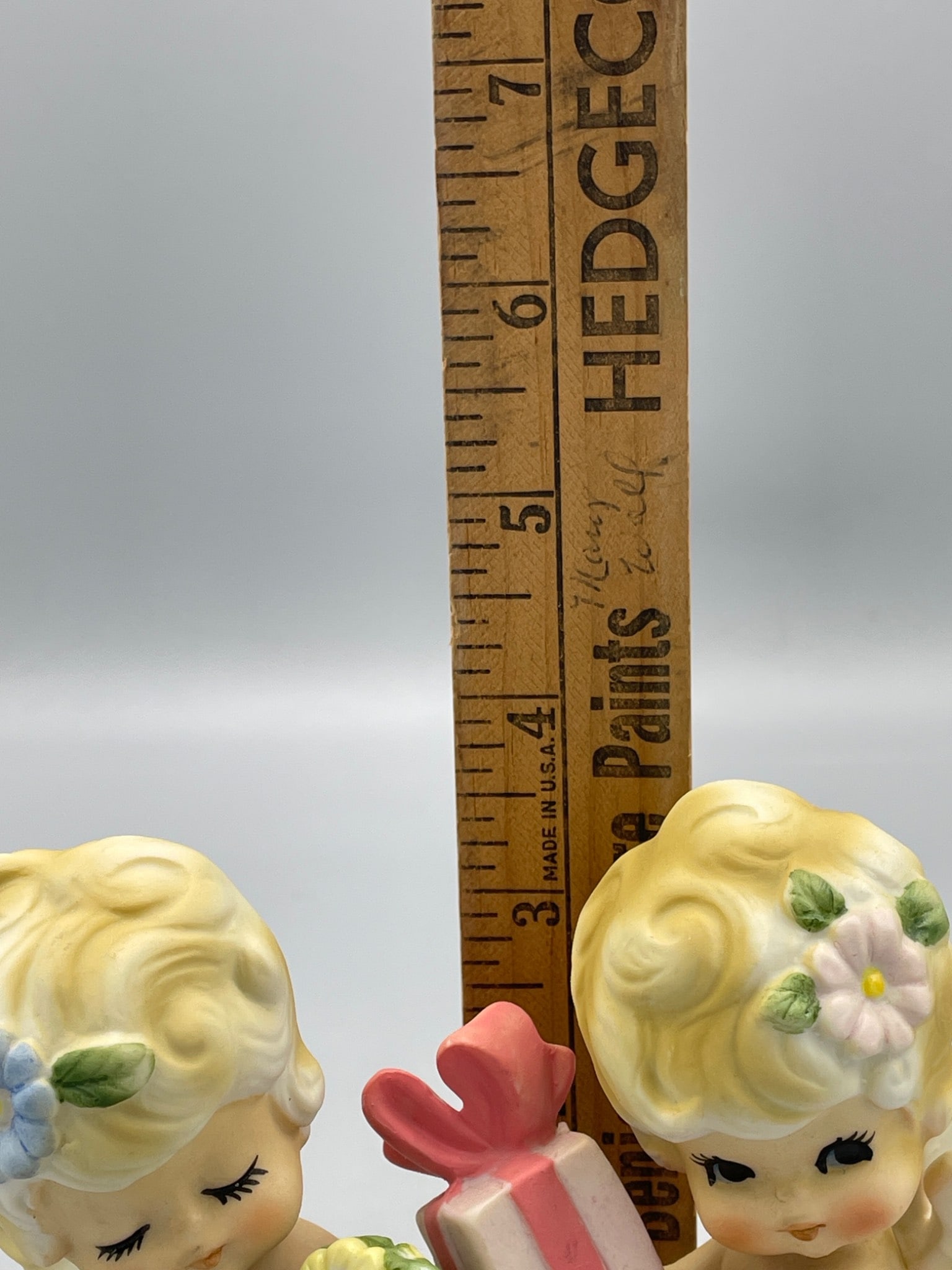 Fine Quality Lego Japan Cherub Figurines with Original Labels - 7