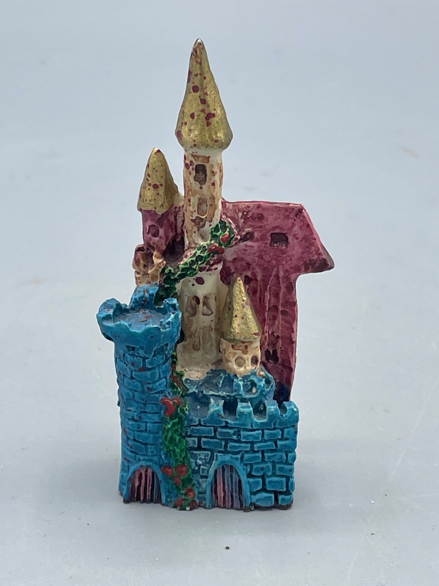 Russ Berrie & Co. Castle Figurine, Model No. 5120, Made in Taiwan (1 of 6)