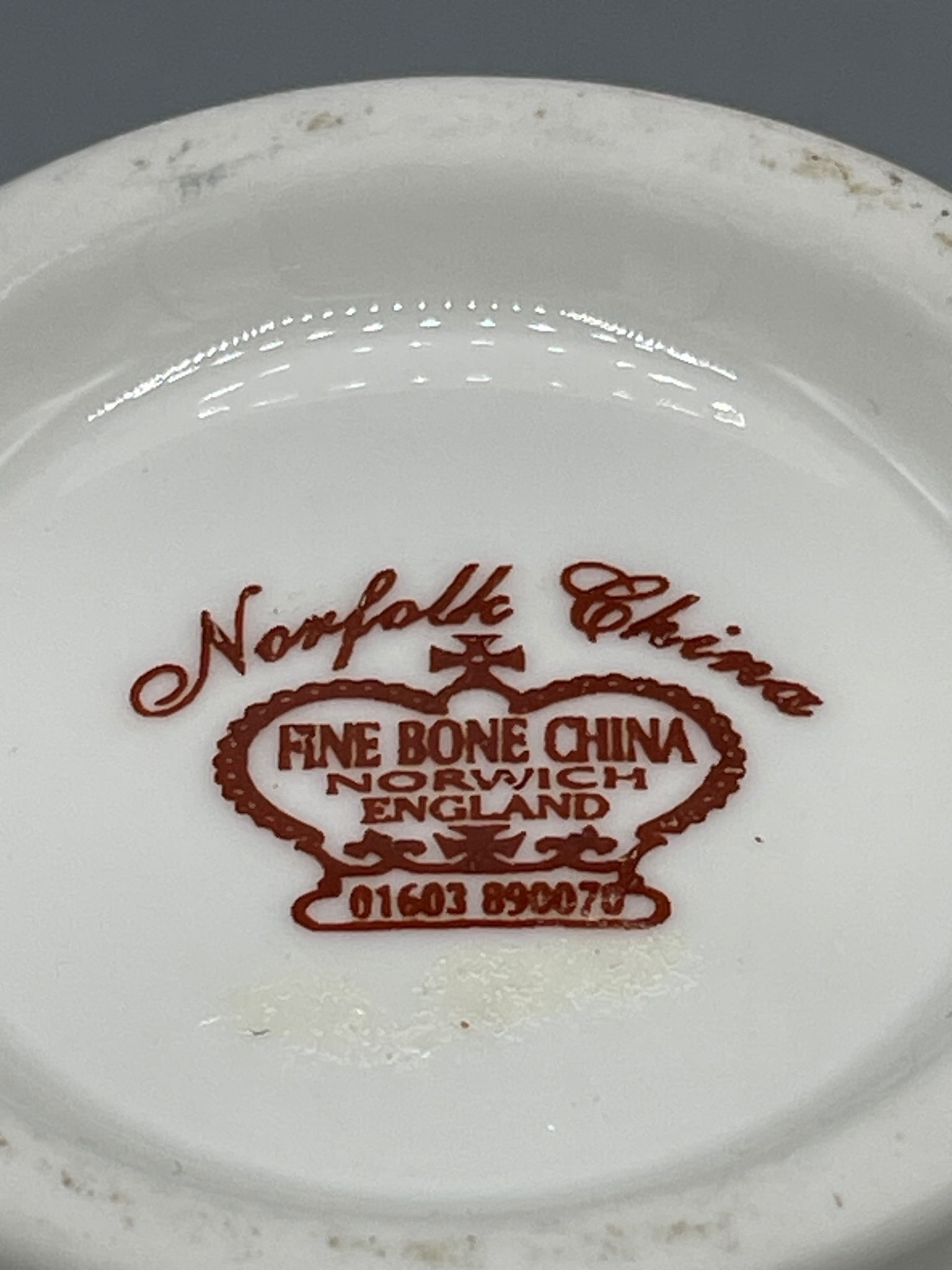 Norfolk China Fine Bone China Floral Tea Set, 5-Piece Collection - 5