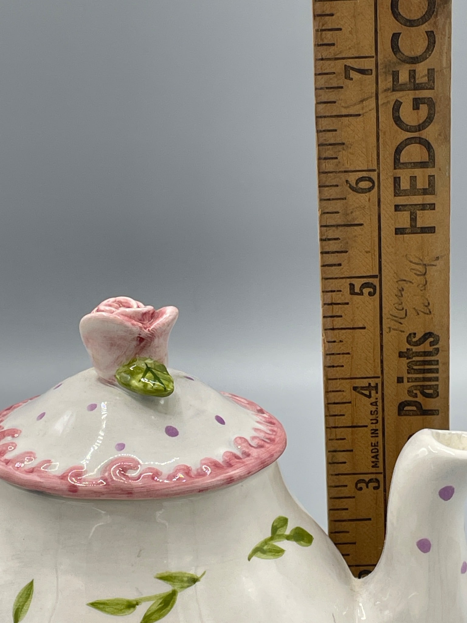 Hand-Painted Tea Set by Milson & Louis, Made in China - 7