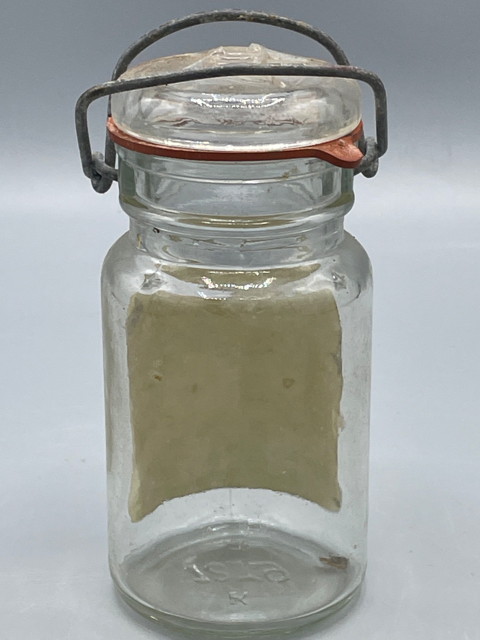 Fresh Pak Candy Co. Assorted Dainties Glass Jar with Wire Bail Closure - 3