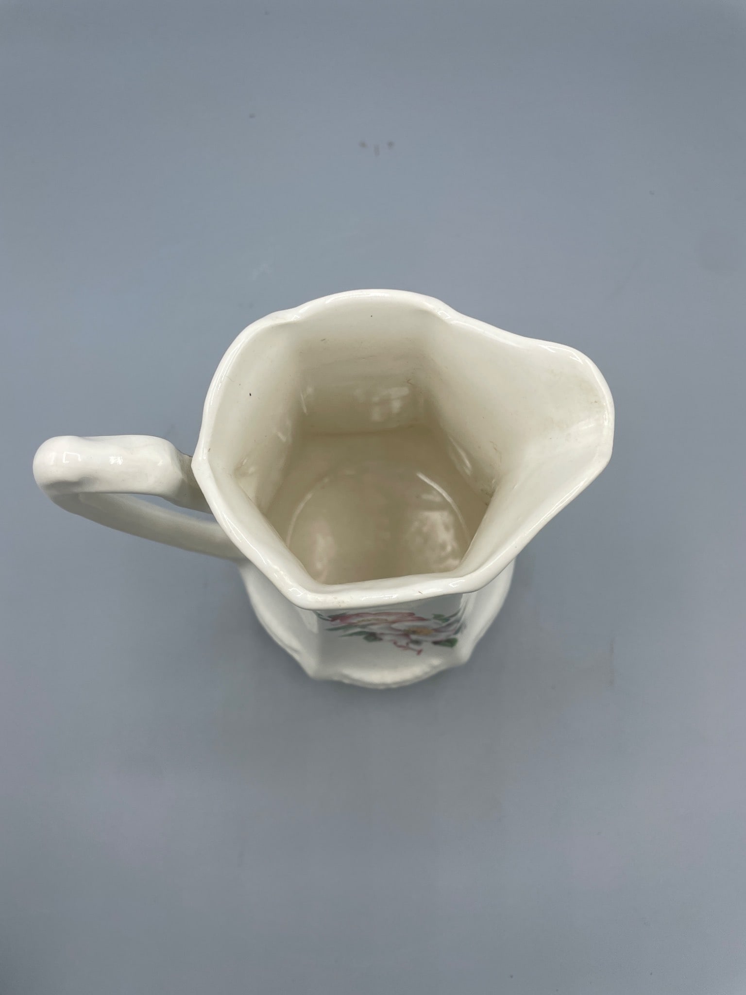 House of Webster Ceramics Floral Pitcher, Eastland Texas - 3