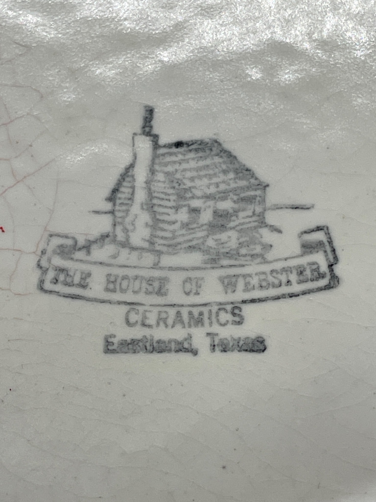 House of Webster Ceramics Floral Pitcher, Eastland Texas - 5