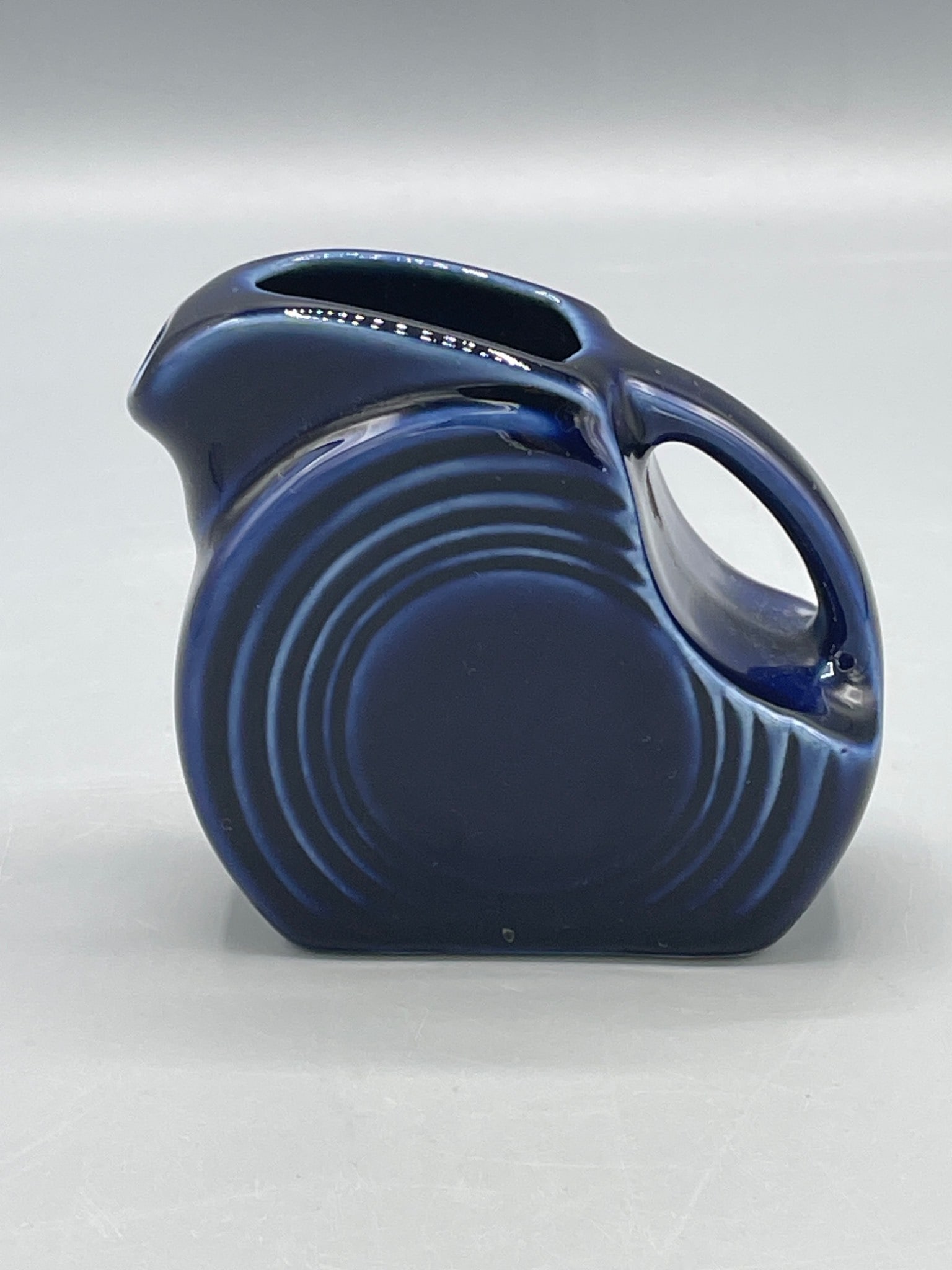 Ceramic Pitcher, Cobalt Blue, 3 Inches Tall fiesta brand - 2