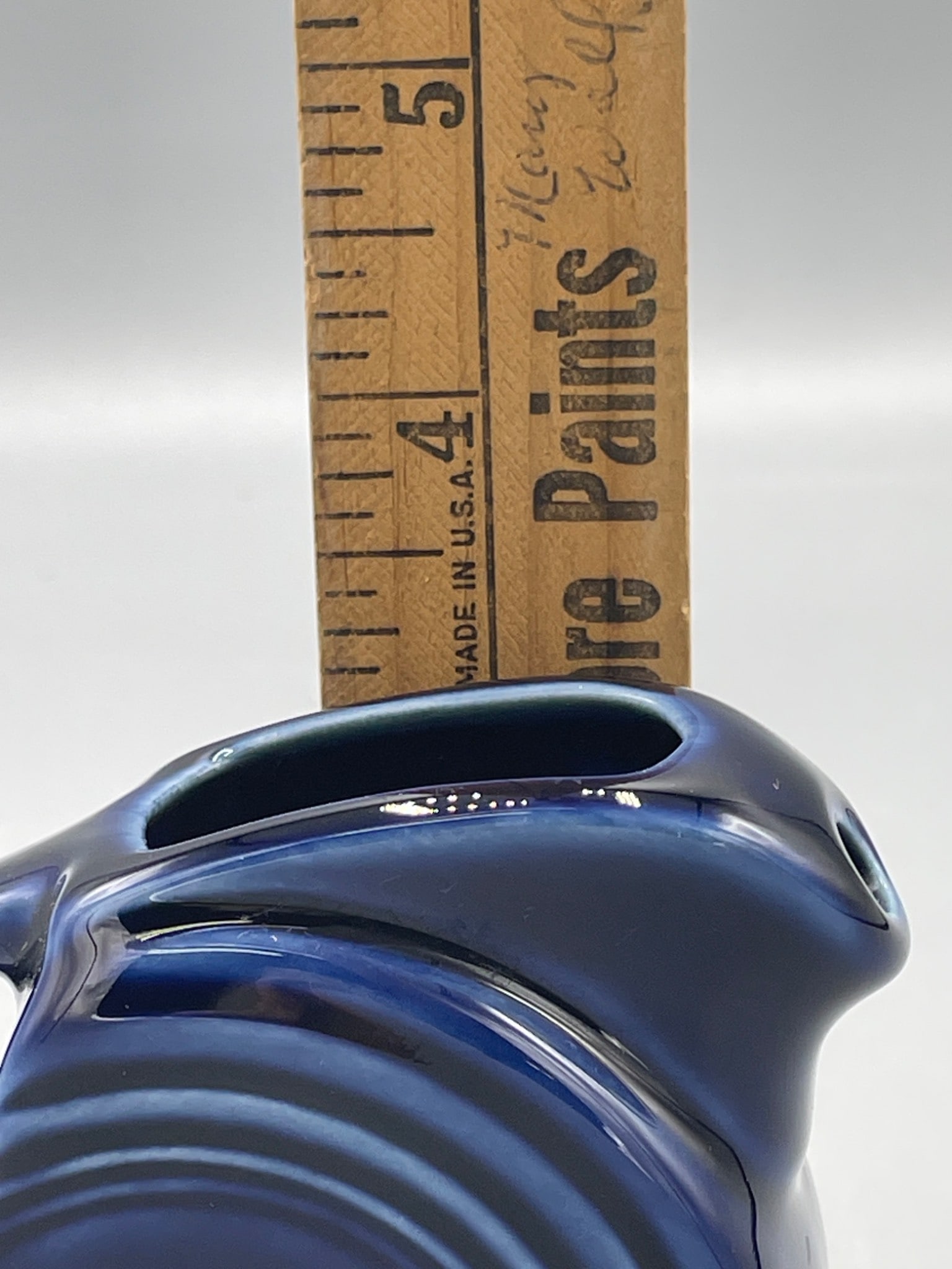 Ceramic Pitcher, Cobalt Blue, 3 Inches Tall fiesta brand - 5