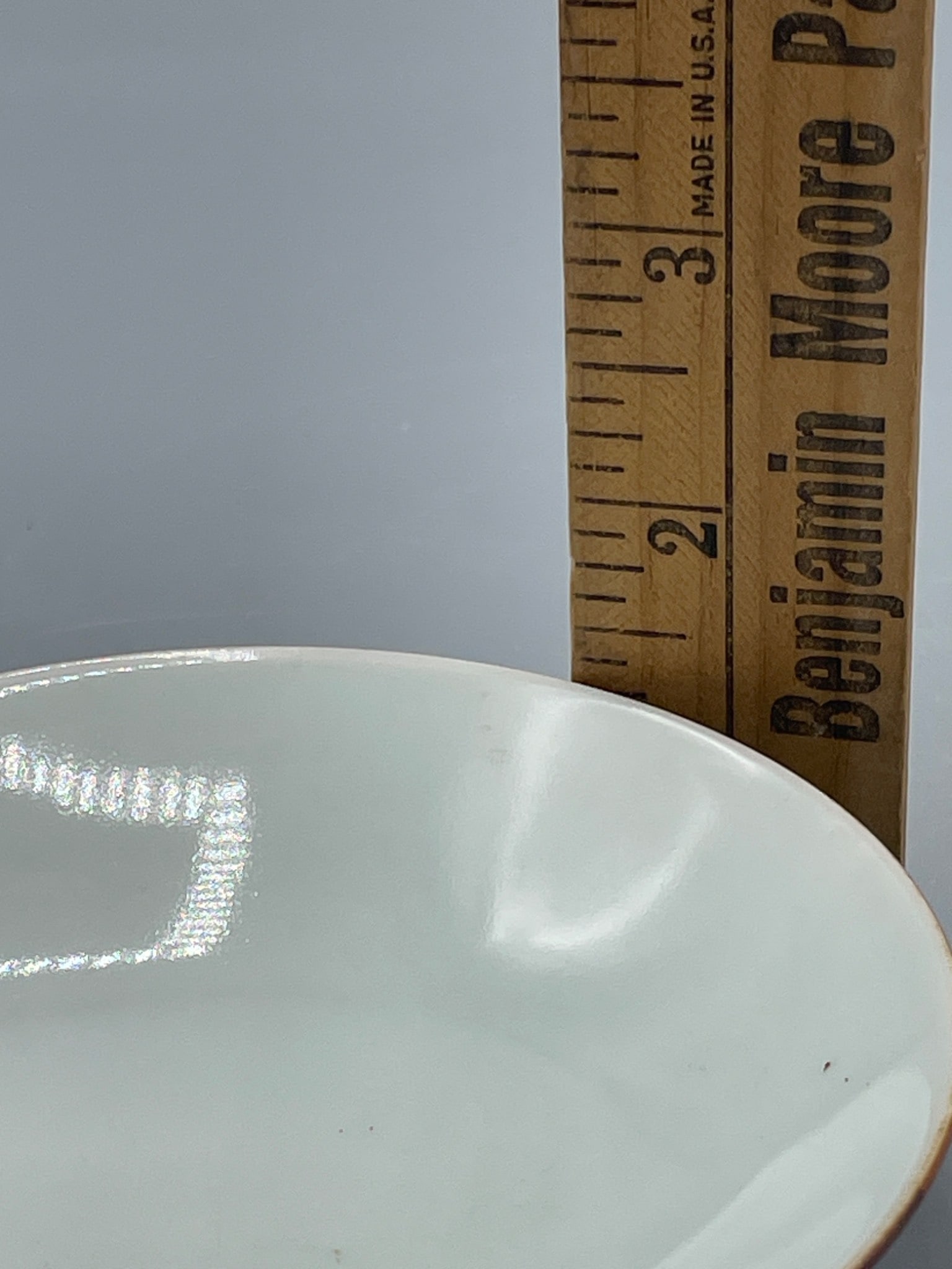 Porcelain Bowl with Blue and White Underglaze Designs - 5