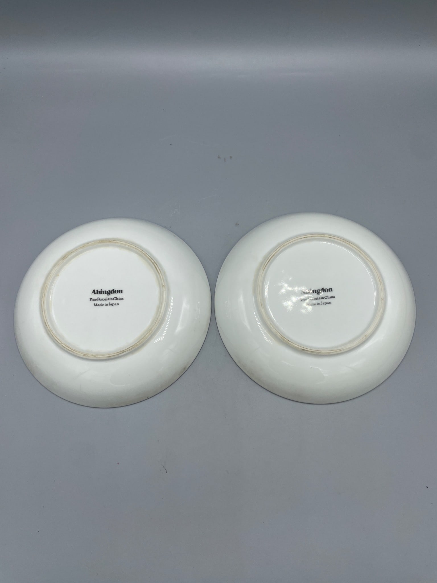 Abingdon Fine Porcelain China Bowls Made in Japan - 3