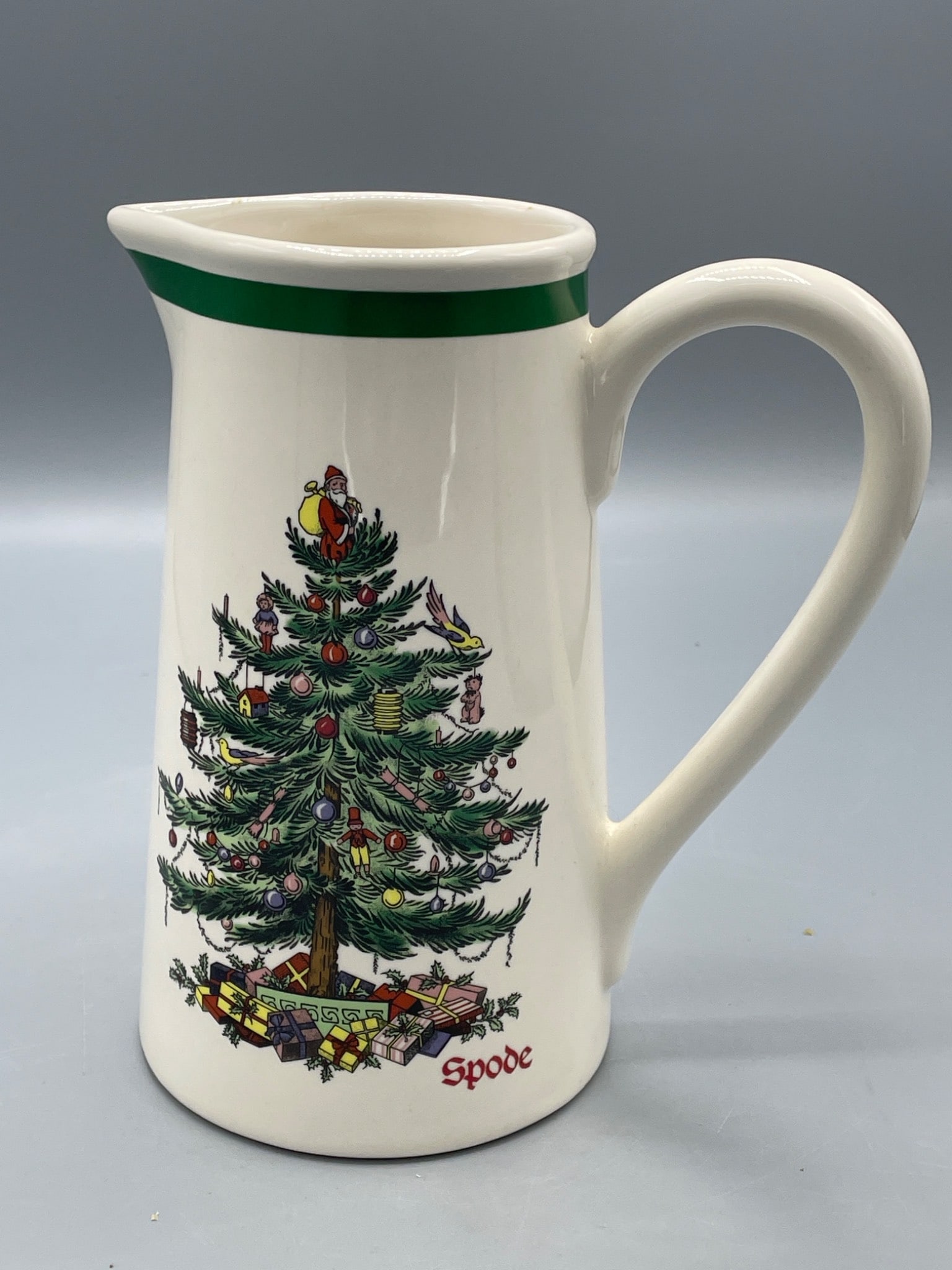 Spode Teleflora Gift Christmas Tree Pitcher, Made in China (1 of 7)