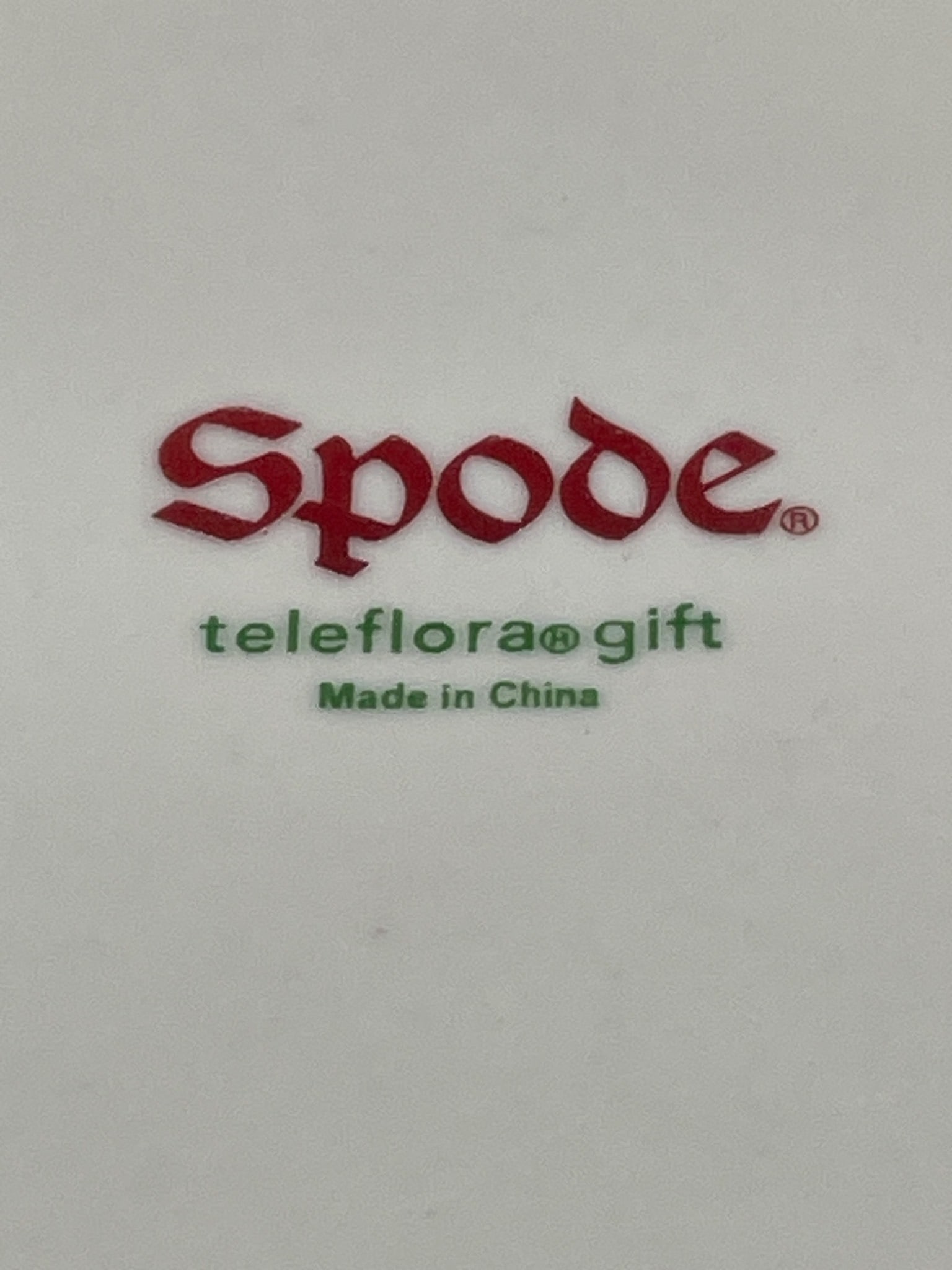 Spode Teleflora Gift Christmas Tree Pitcher, Made in China - 6