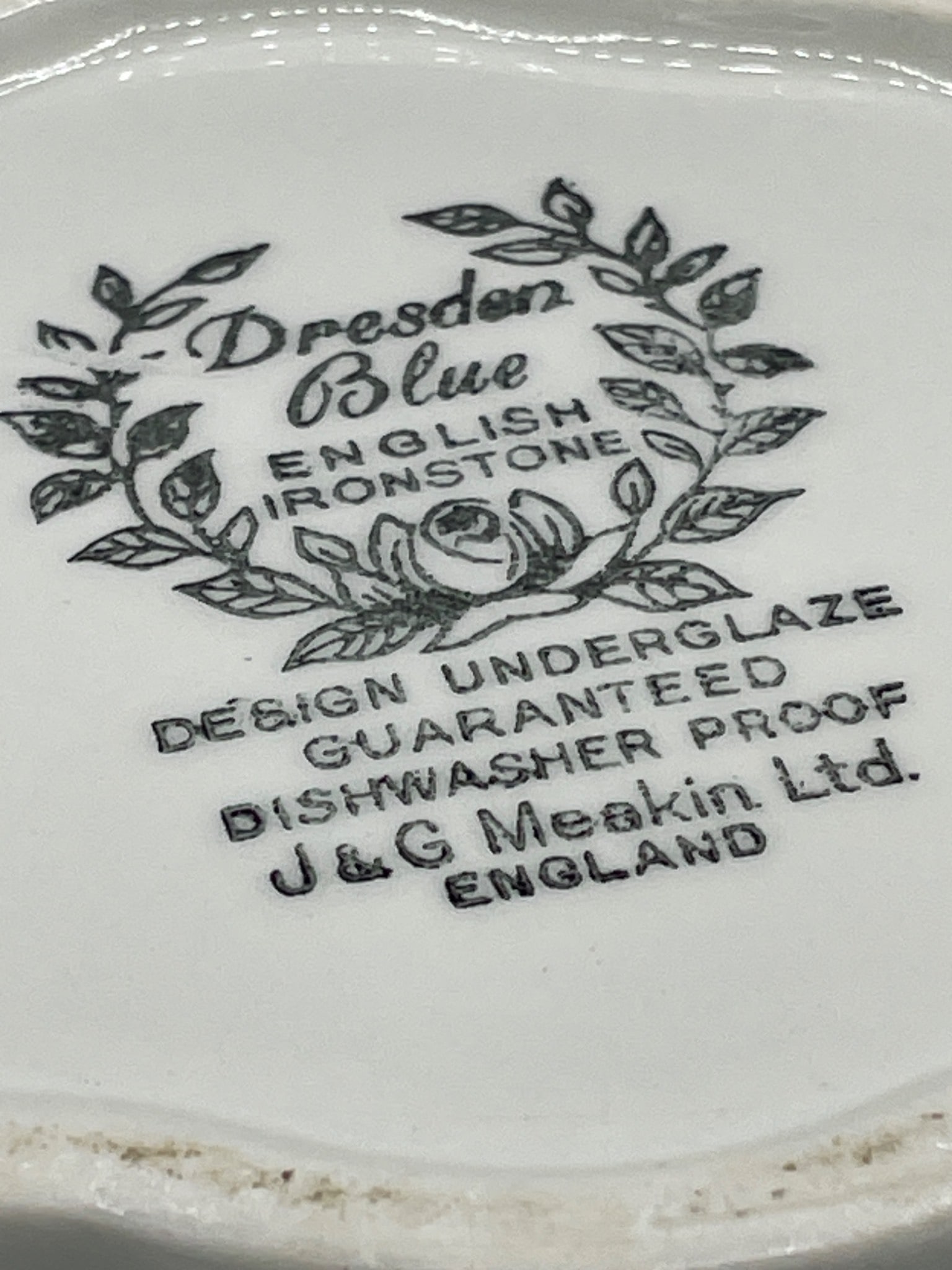 J&G Meakin Ltd Dresden Blue English Ironstone Coffee Pot - 6