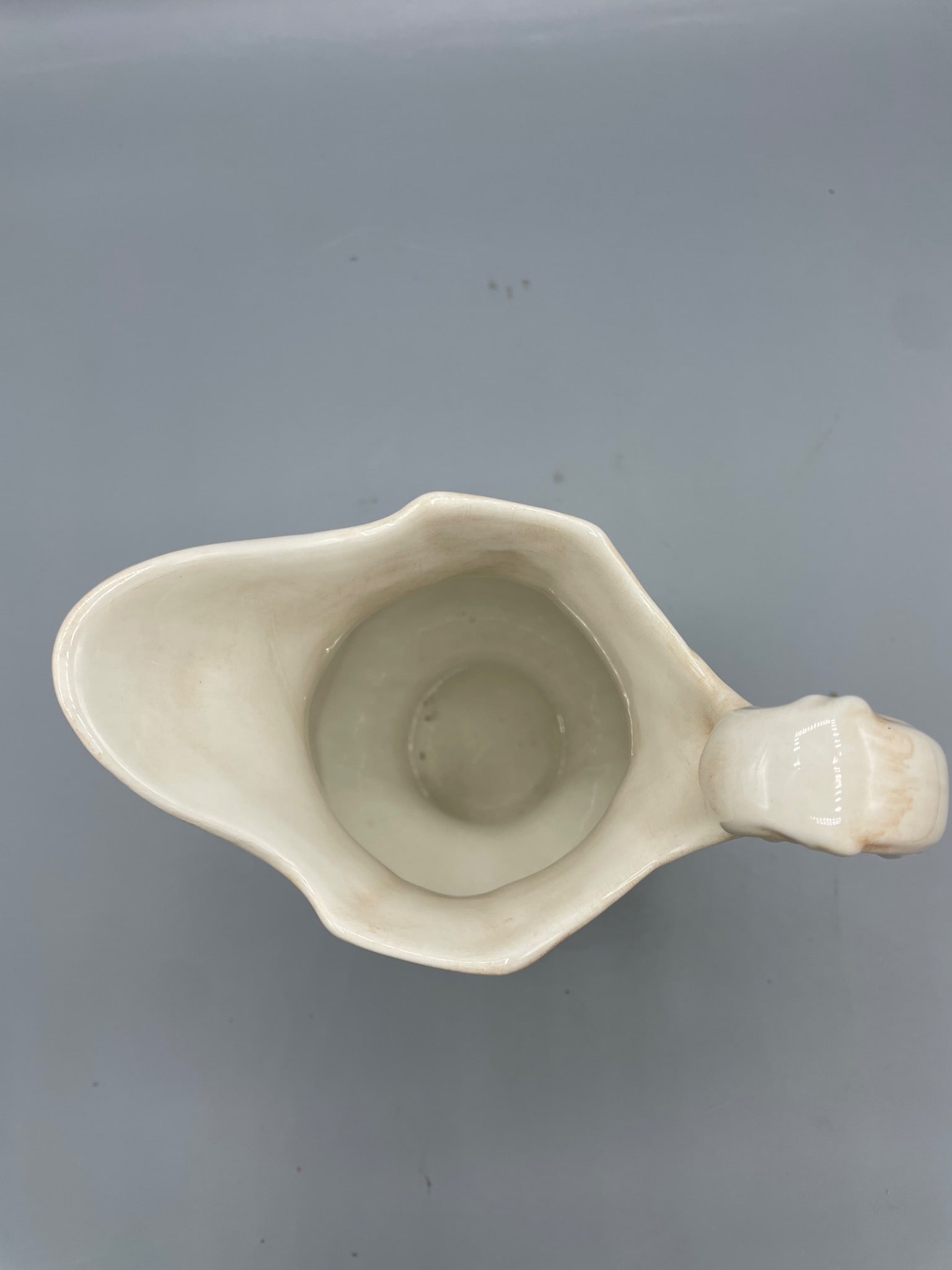 Ceramic Pitcher with Hand-Painted Finish, Made in Italy - 3