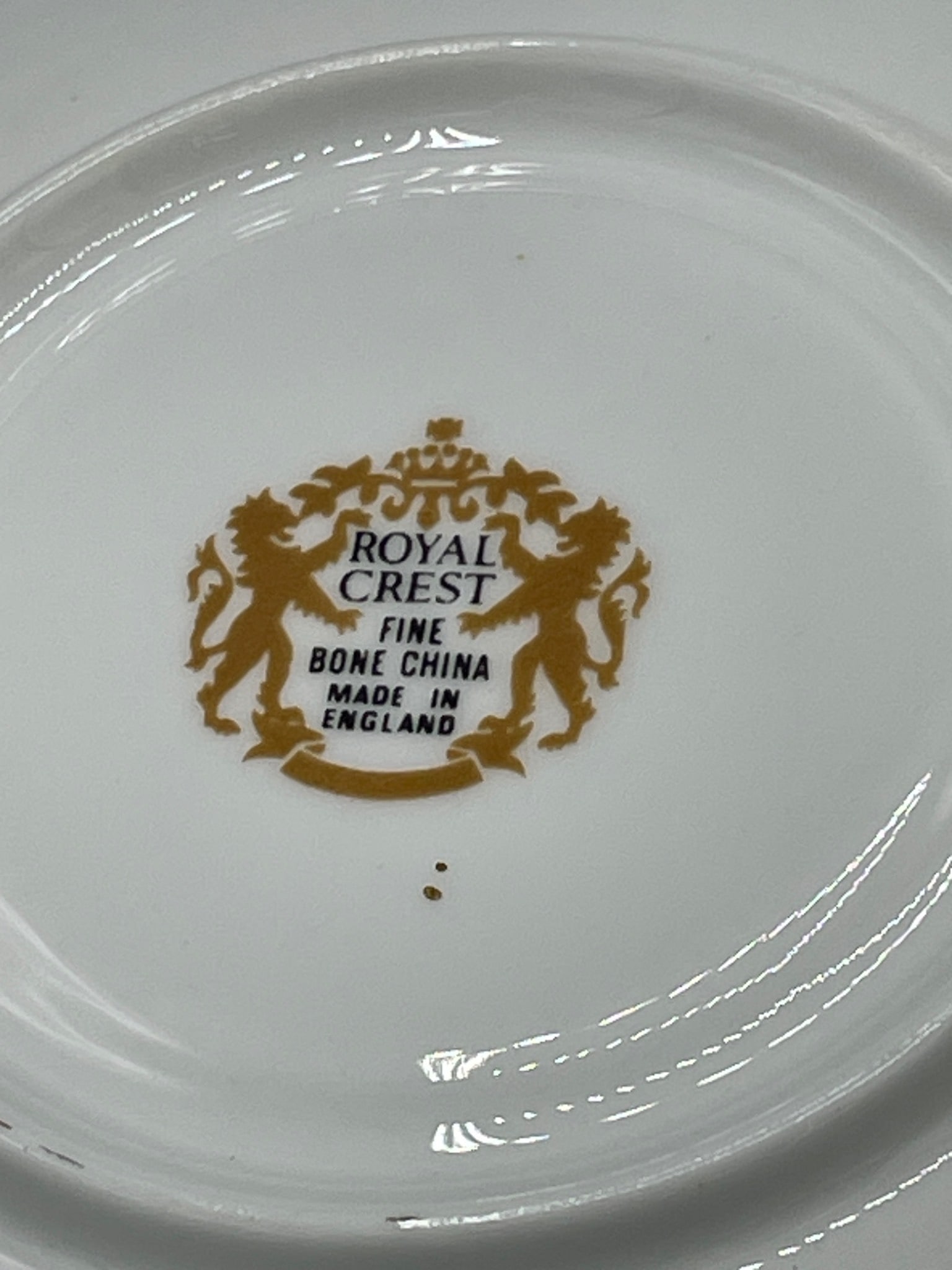 Royal Crest Fine Bone China Tea Set, Made in England, 3-Piece Set - 5