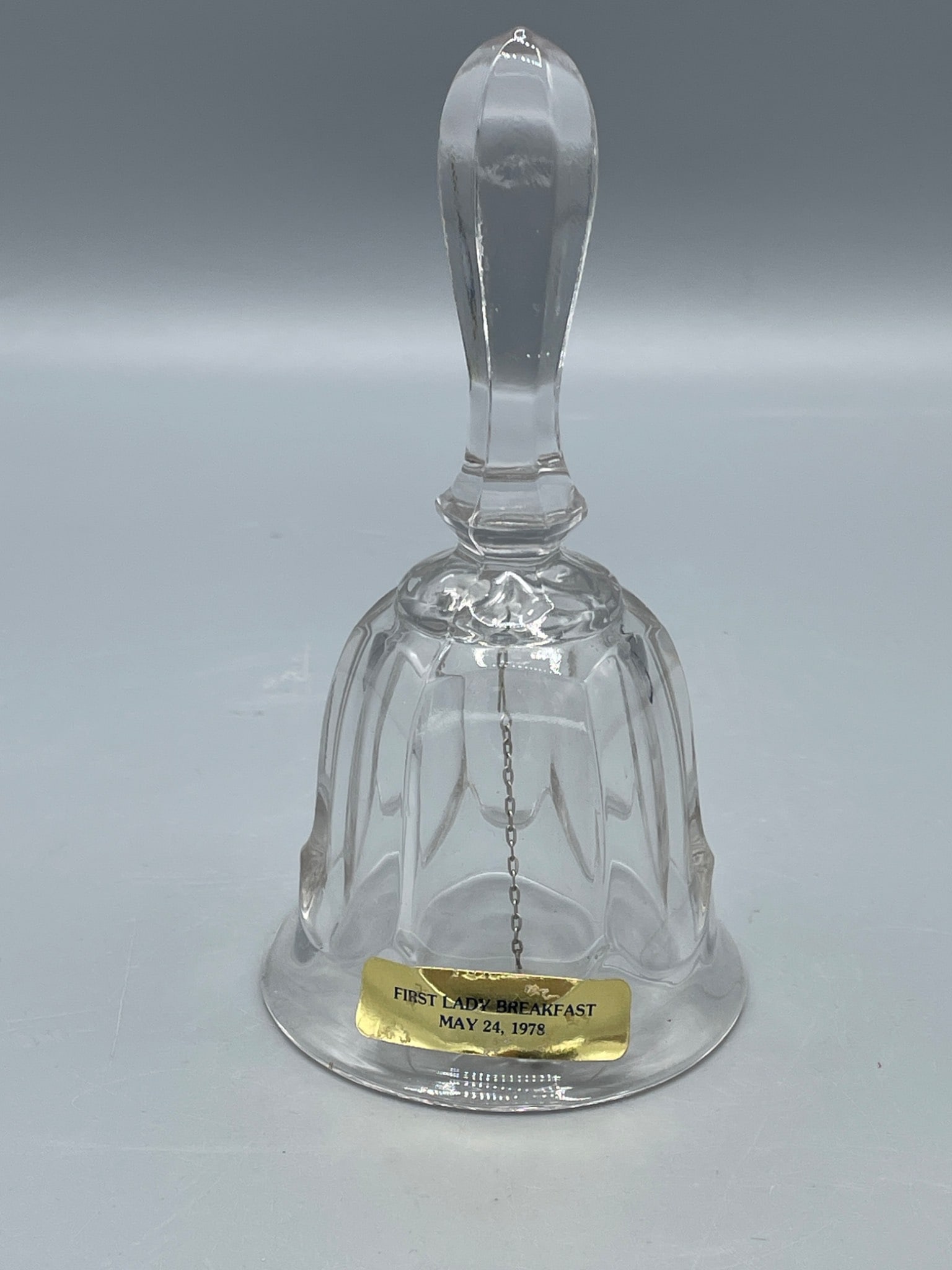 Bell From First Lady Breakfast Event, May 24, 1978 (1 of 5)