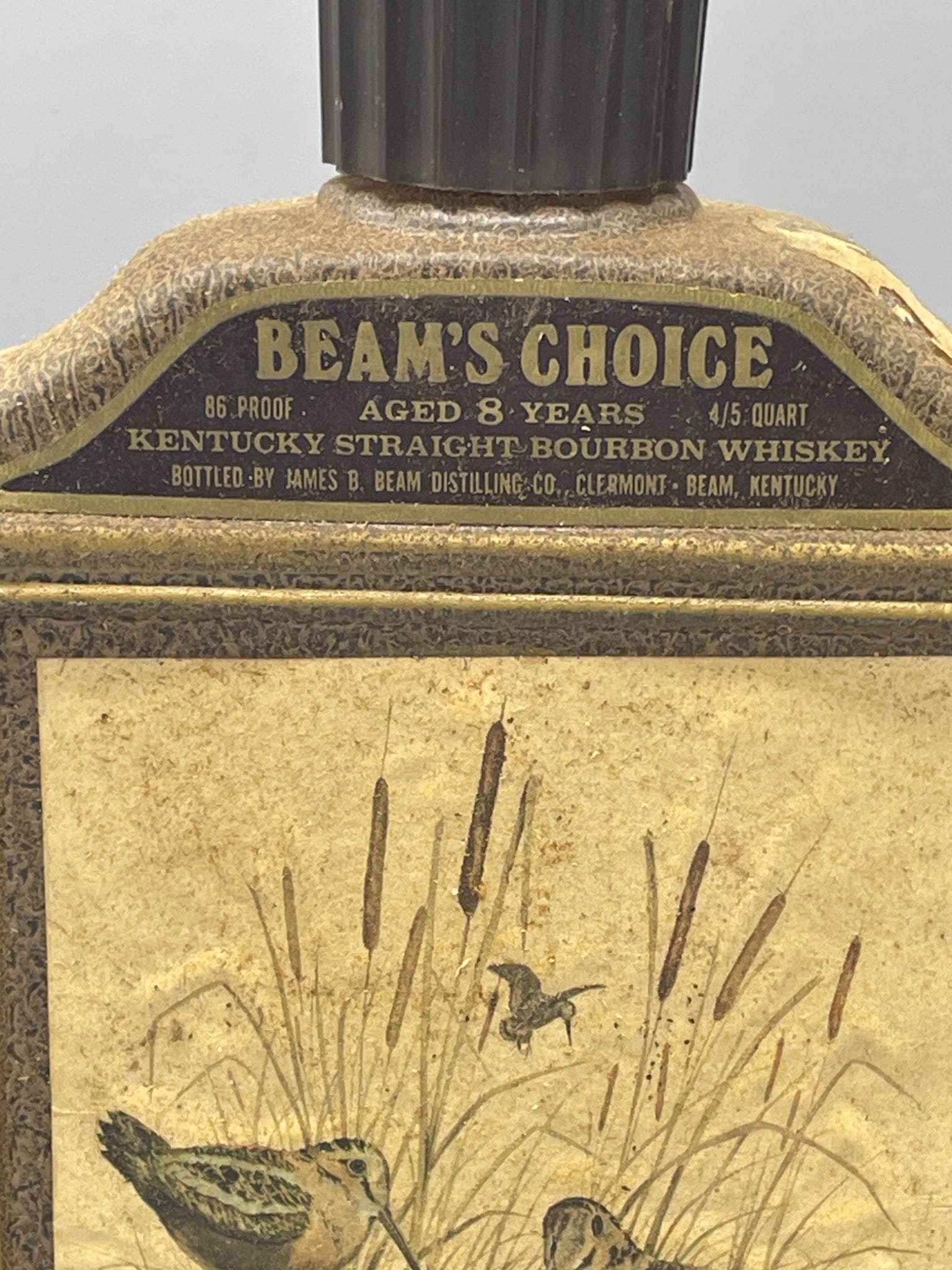 Beamâ€™s Choice Collectorâ€™s Edition Volume IX Bourbon Bottle, 8- - 2