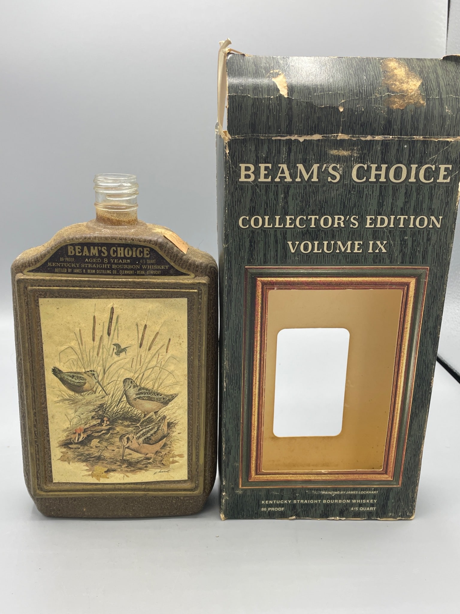 Beam's Choice Collector's Edition Volume IX Bottle, Empty, With Box (1 of 4)