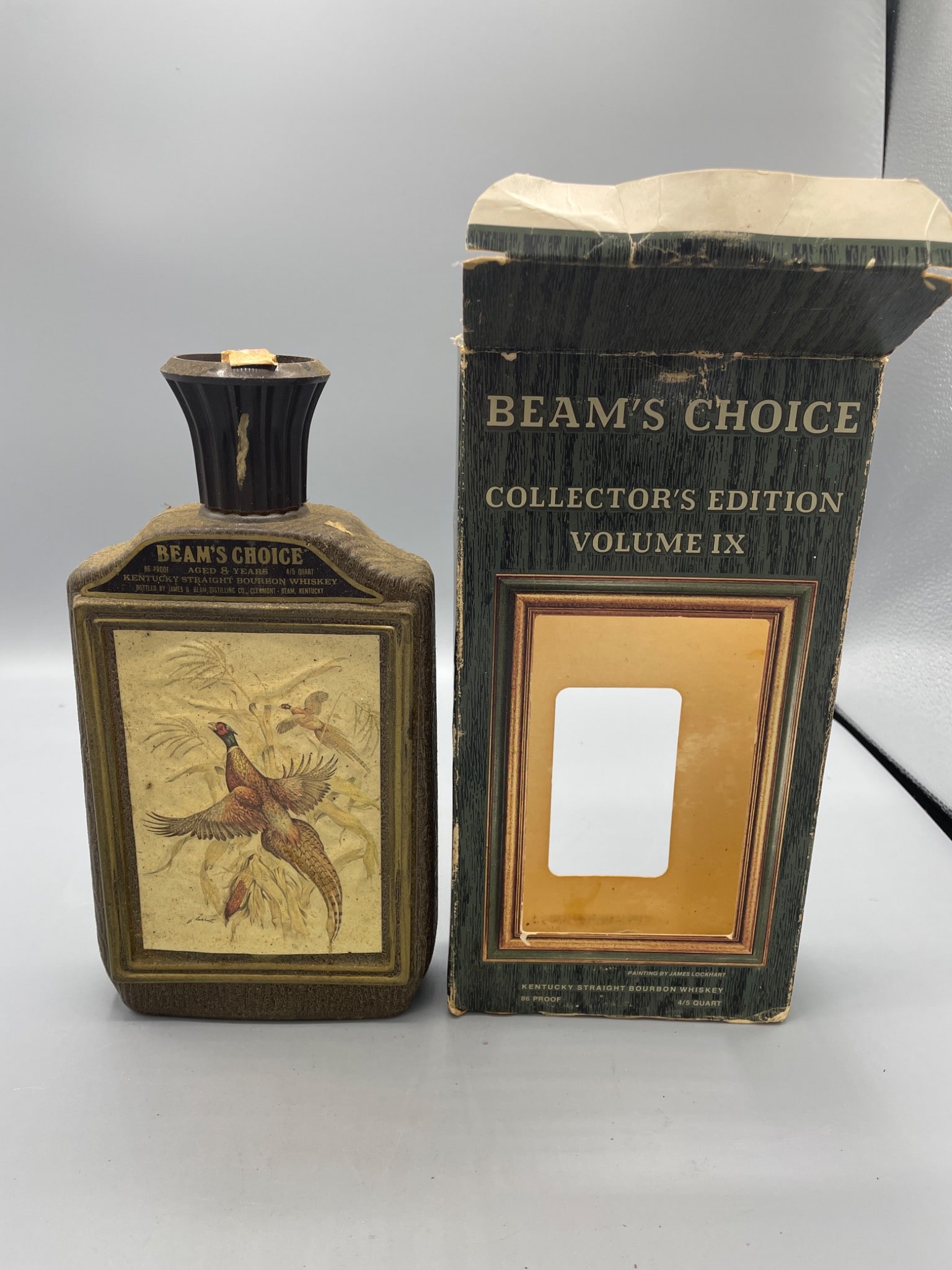 Beamâ€™s Choice Collectorâ€™s Edition Volume IX Bottle with James  (1 of 5)