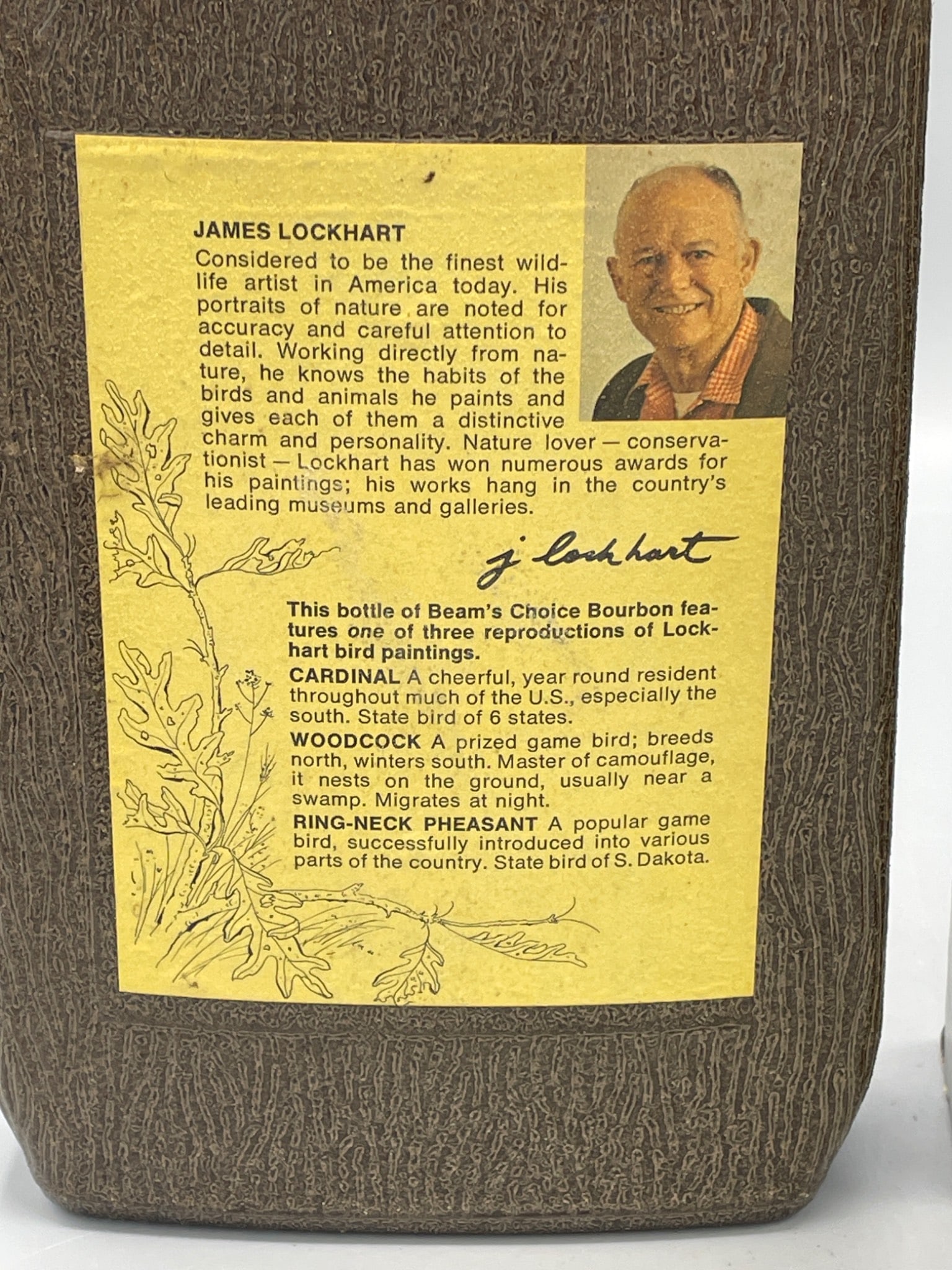 Beamâ€™s Choice Collectorâ€™s Edition Volume IX Bottle with James  - 4