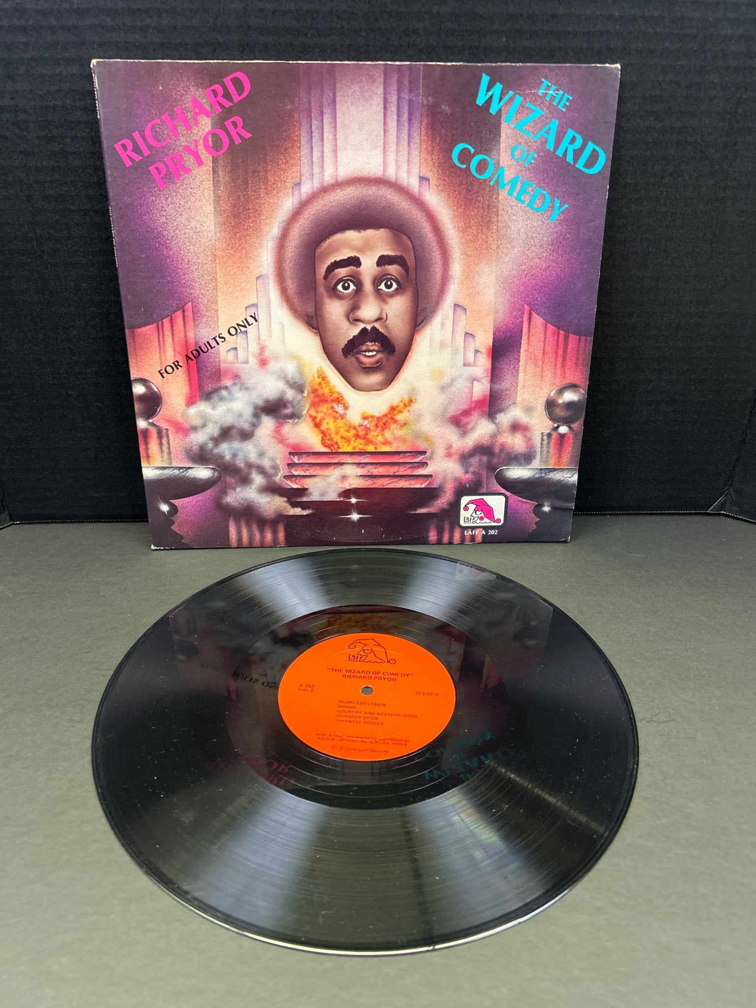 Richard Pryor The Wizard of Comedy 1978 Laff Records LP Album (1 of 3)