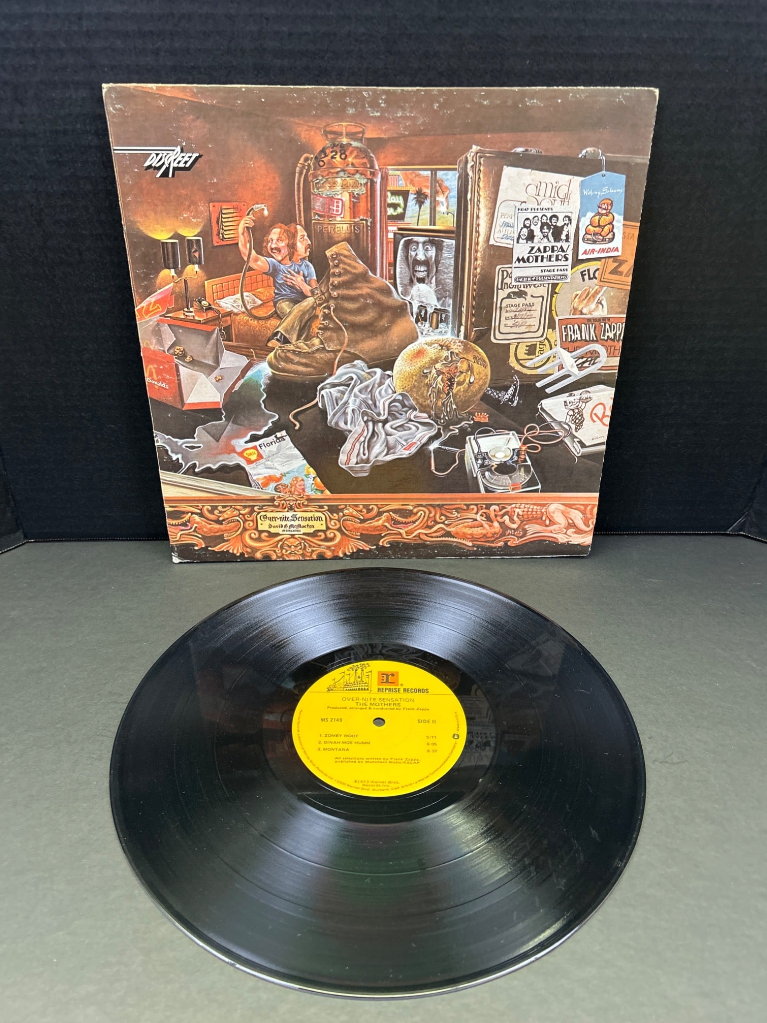 Frank Zappa and the Mothers of Invention 'Over-Nite Sensation' Vinyl LP (1 of 3)