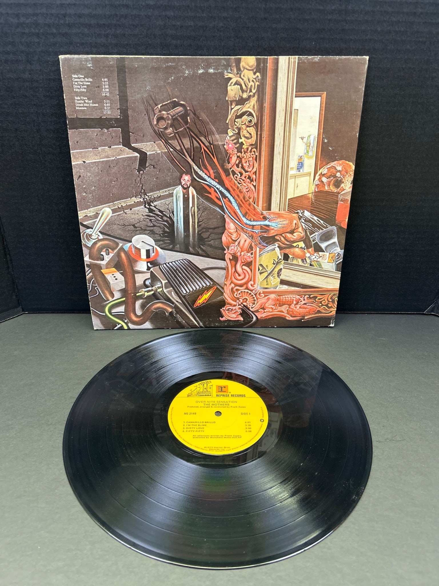 Frank Zappa and the Mothers of Invention 'Over-Nite Sensation' Vinyl LP - 2
