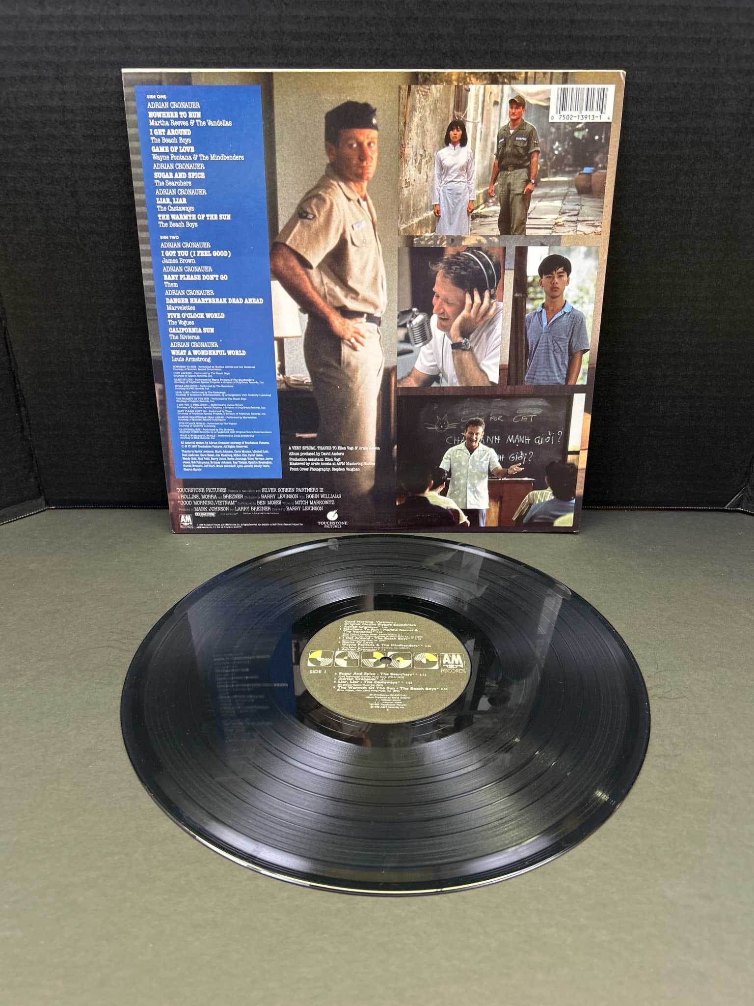 Good Morning, Vietnam Official Motion Picture Soundtrack Vinyl Record - 2